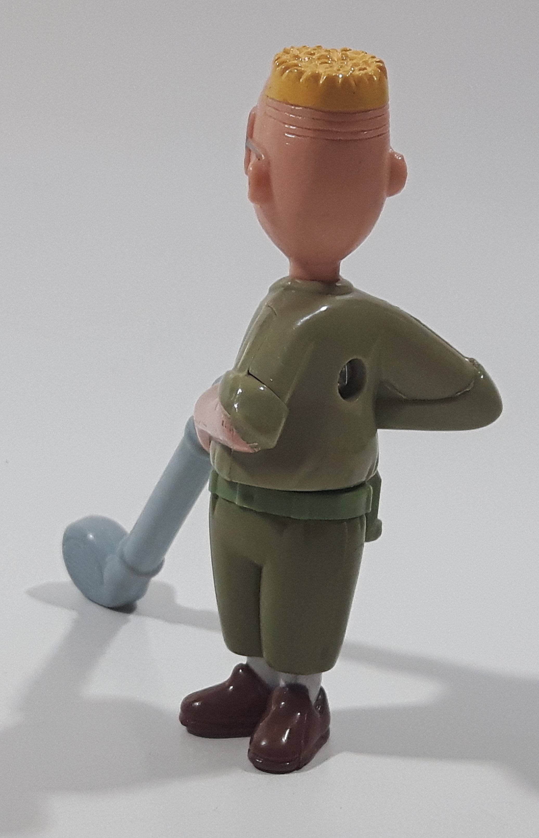 1999 McDonald's Disney Recess Gus with Golf Club 3 1/4" Tall Toy Figure 3