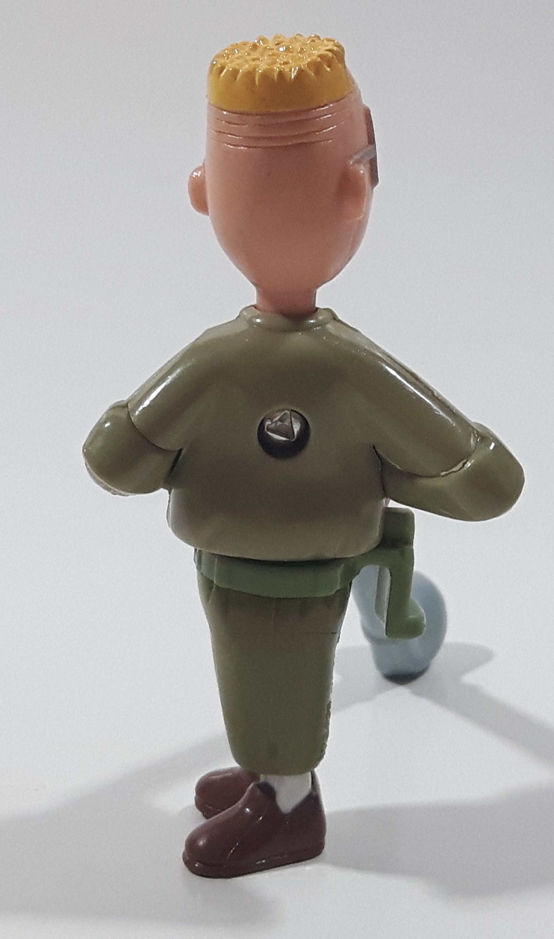 1999 McDonald's Disney Recess Gus with Golf Club 3 1/4" Tall Toy Figure 4