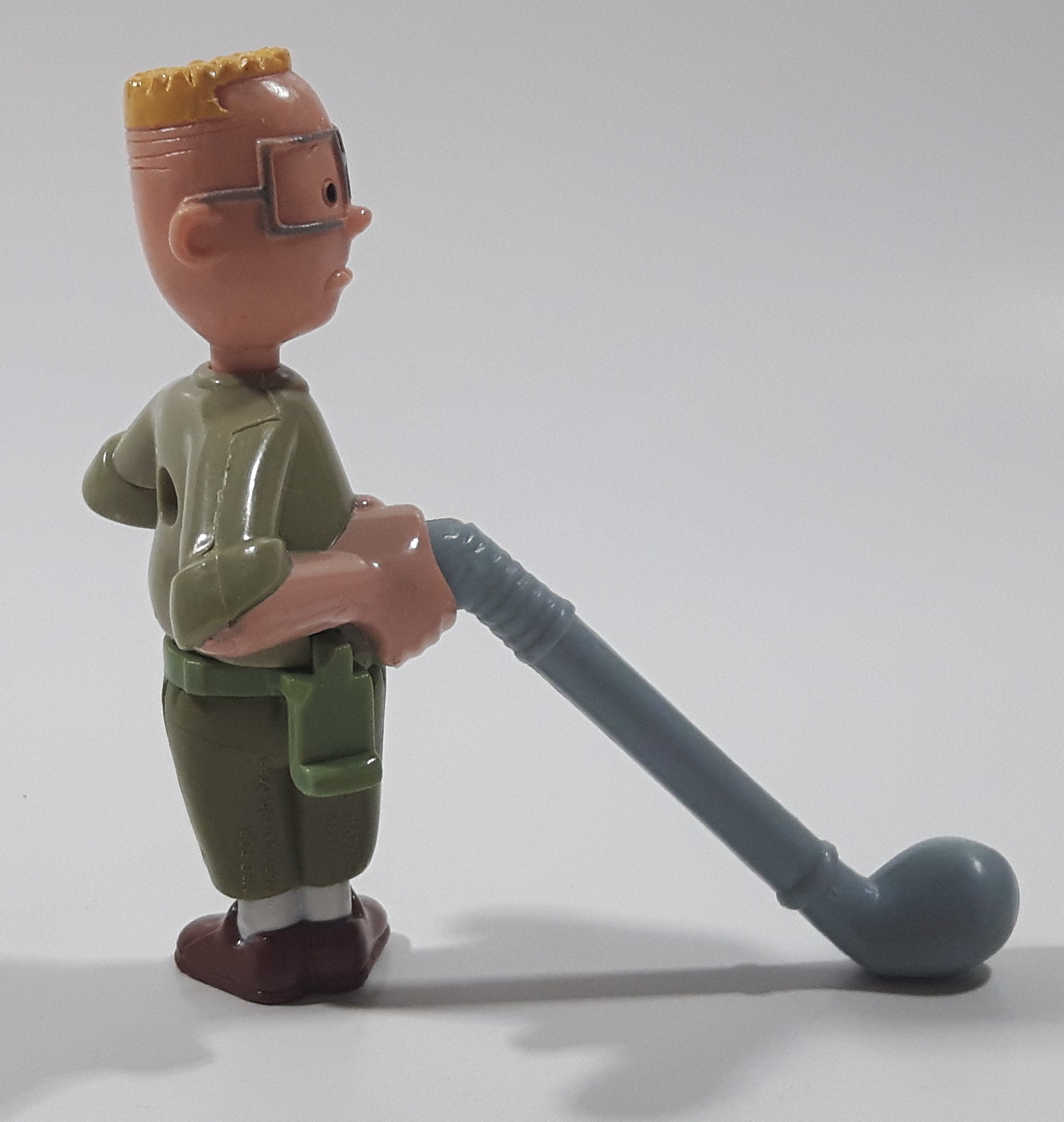 1999 McDonald's Disney Recess Gus with Golf Club 3 1/4" Tall Toy Figure 6