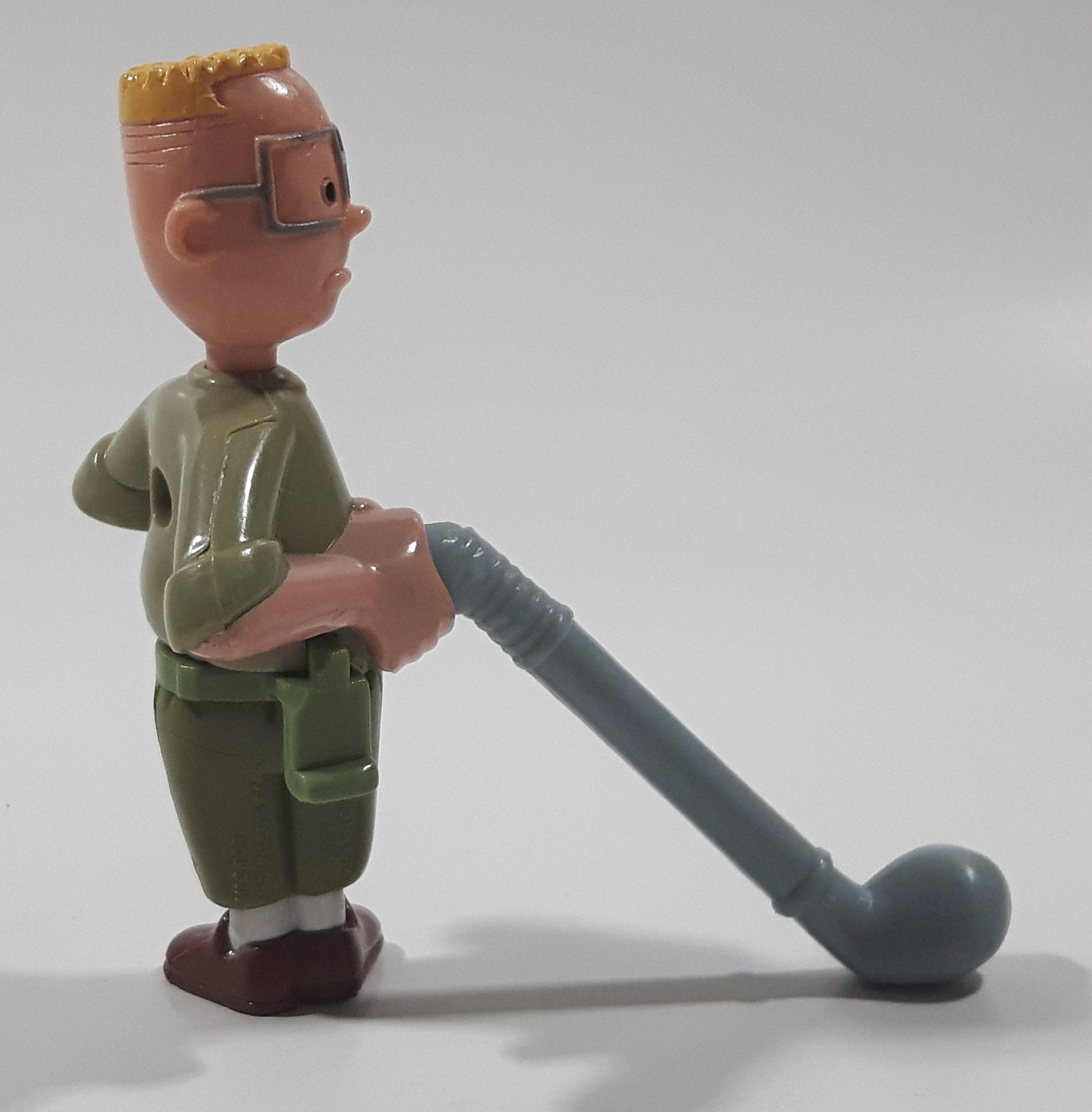1999 McDonald's Disney Recess Gus with Golf Club 3 1/4" Tall Toy Figure 7