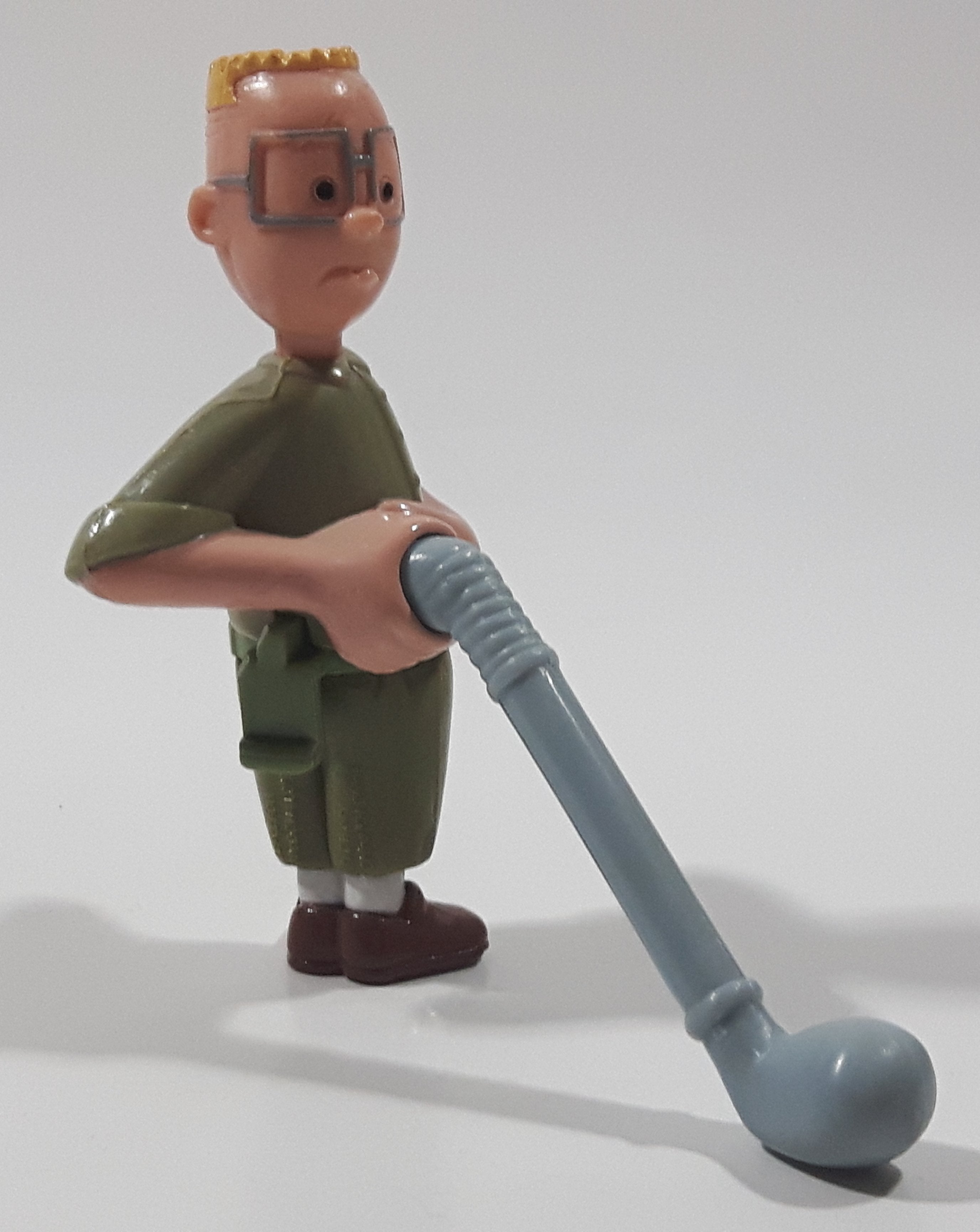 1999 McDonald's Disney Recess Gus with Golf Club 3 1/4" Tall Toy Figure 8