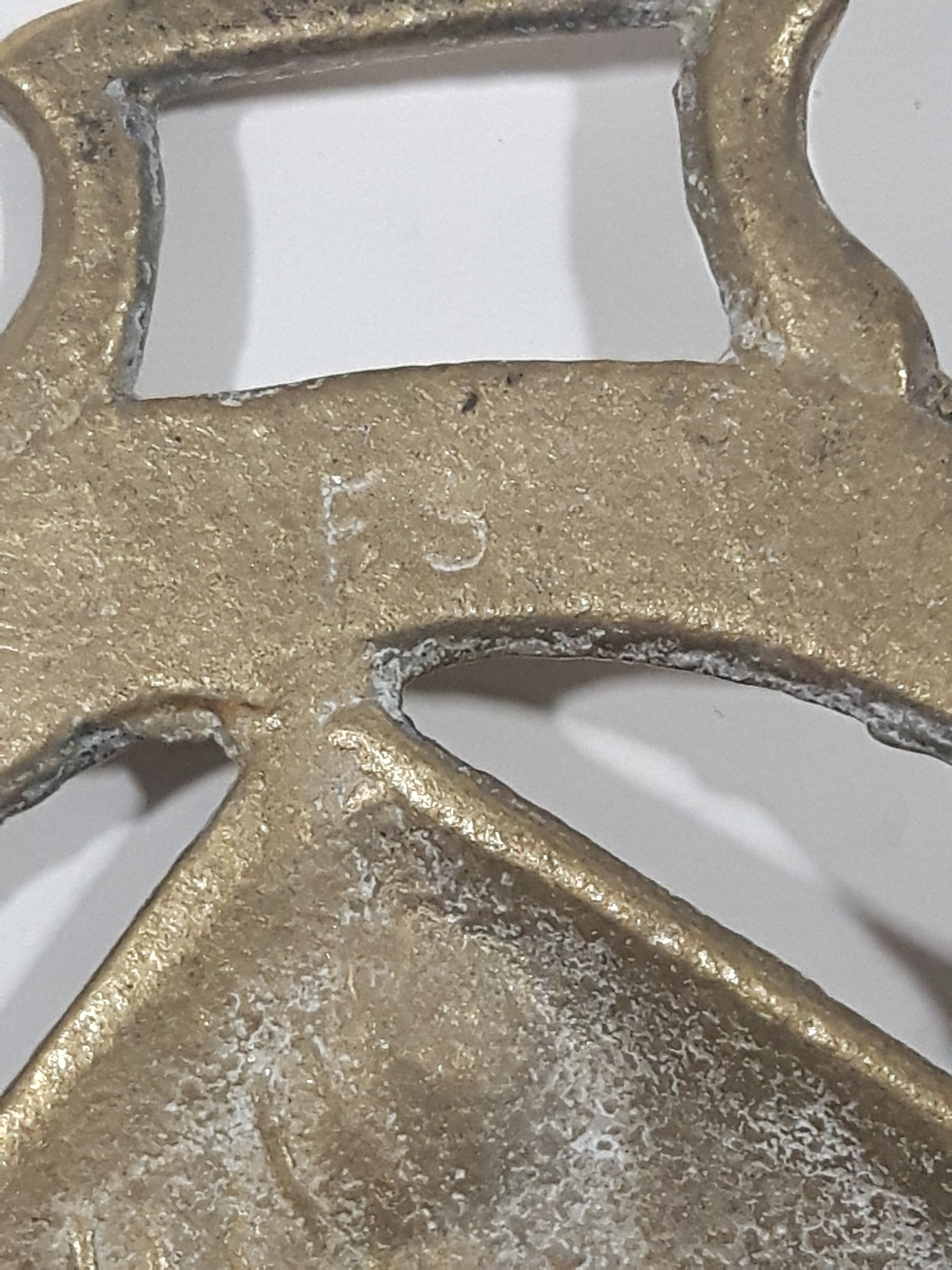 Antique Cockington Forge Horse Brass 3 1/4" x 3 3/4" 7