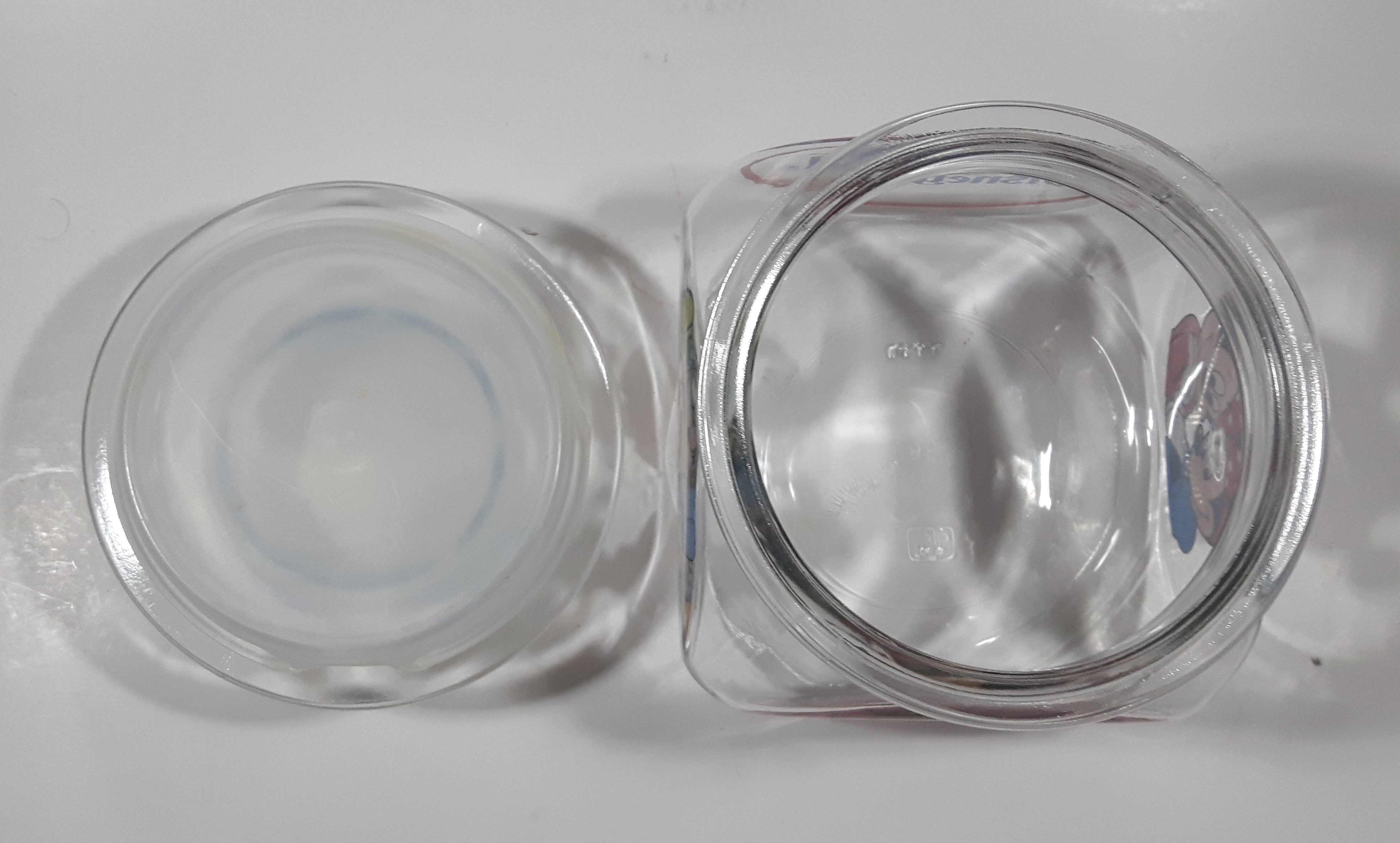 Disneyland Mickey's Candy Company 5 1/2" Tall Anchor Hocking Glass Candy Jar Made in U.S.A. 11