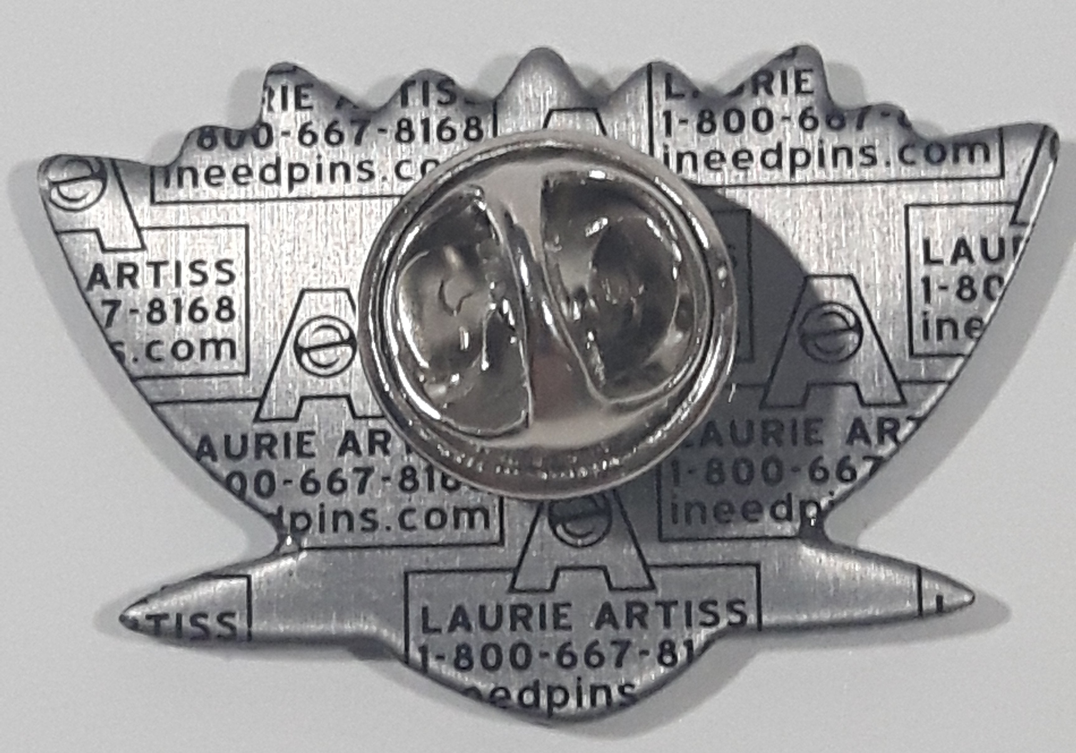 2018 PyeongChang South Korea Olympic Winter Games CBC Lotus Shaped 3/4" x 1 1/4" Metal Pin 2