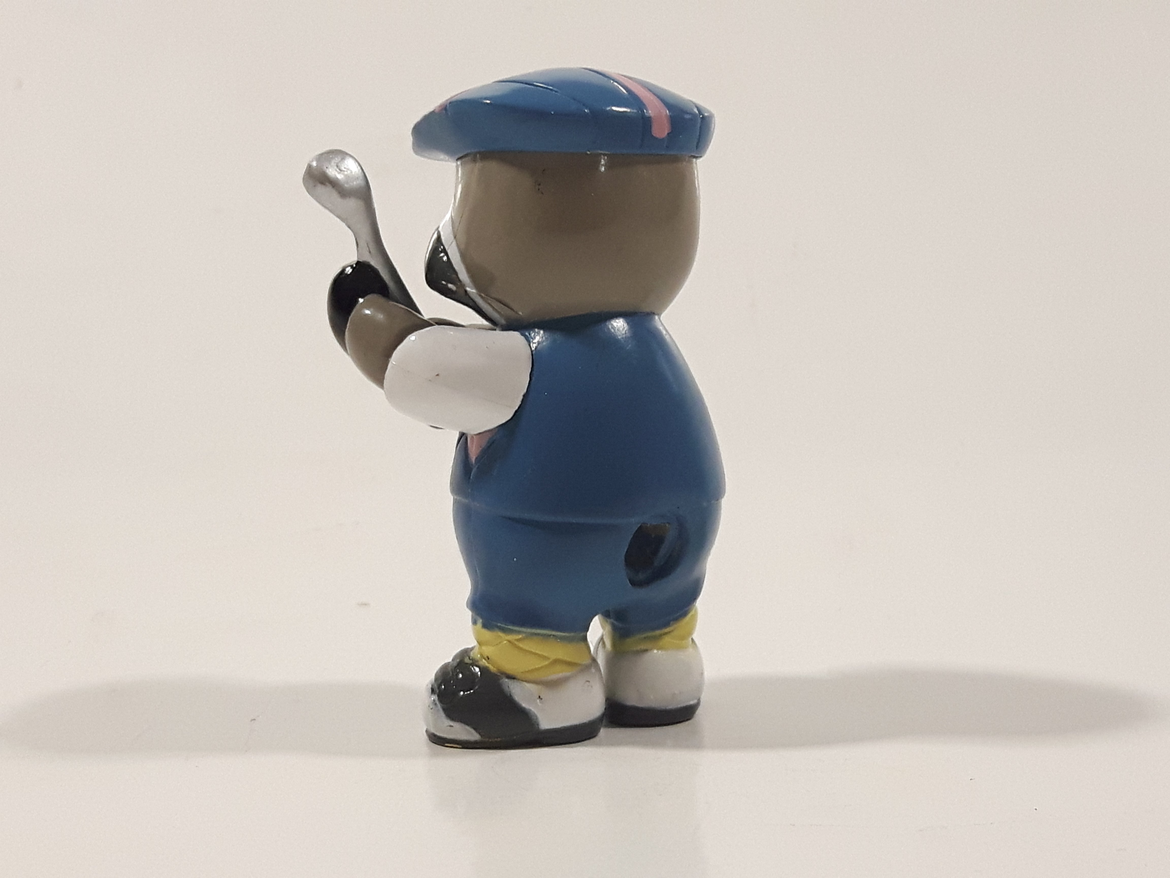 GANZ Webkinz Tee Time Raccoon Golfer 2" Tall PVC Toy Figure 4