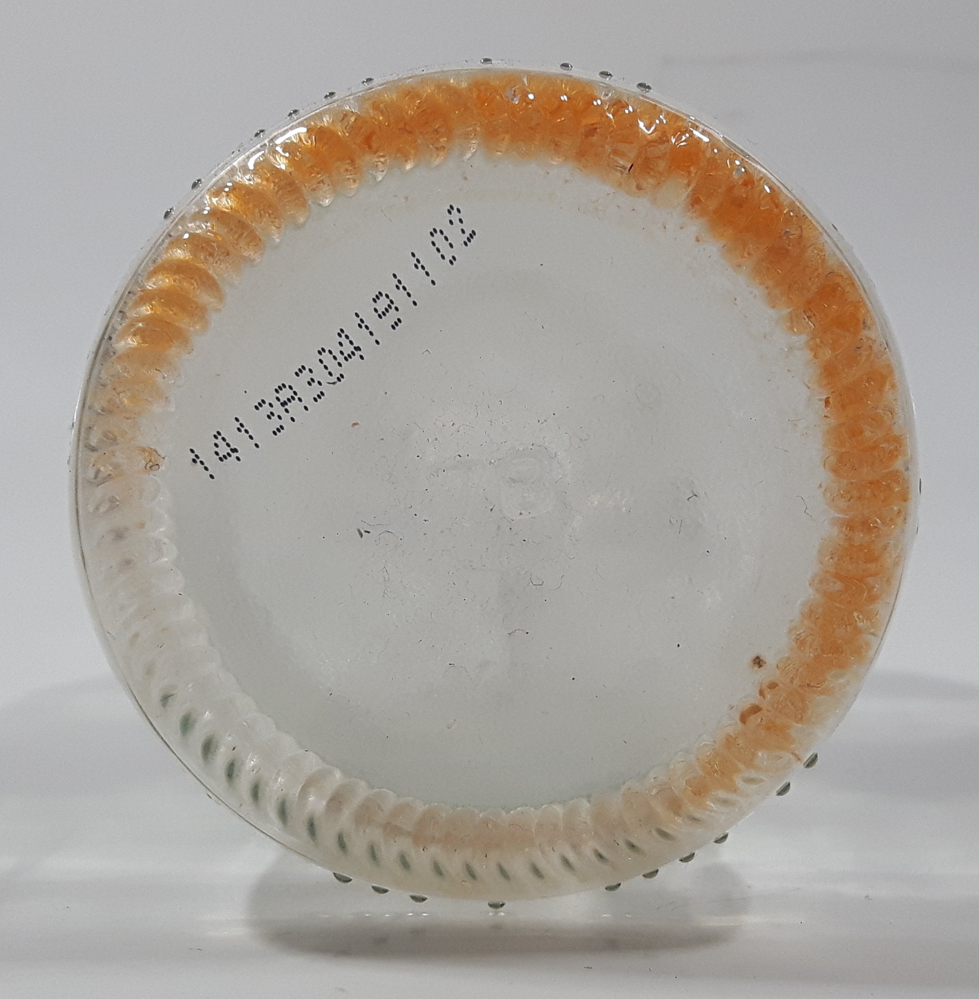 Stewart's Fountain Classics Orange Cream Soda 8" Tall 355mL Embossed Clear Glass Soda Pop Bottle 6