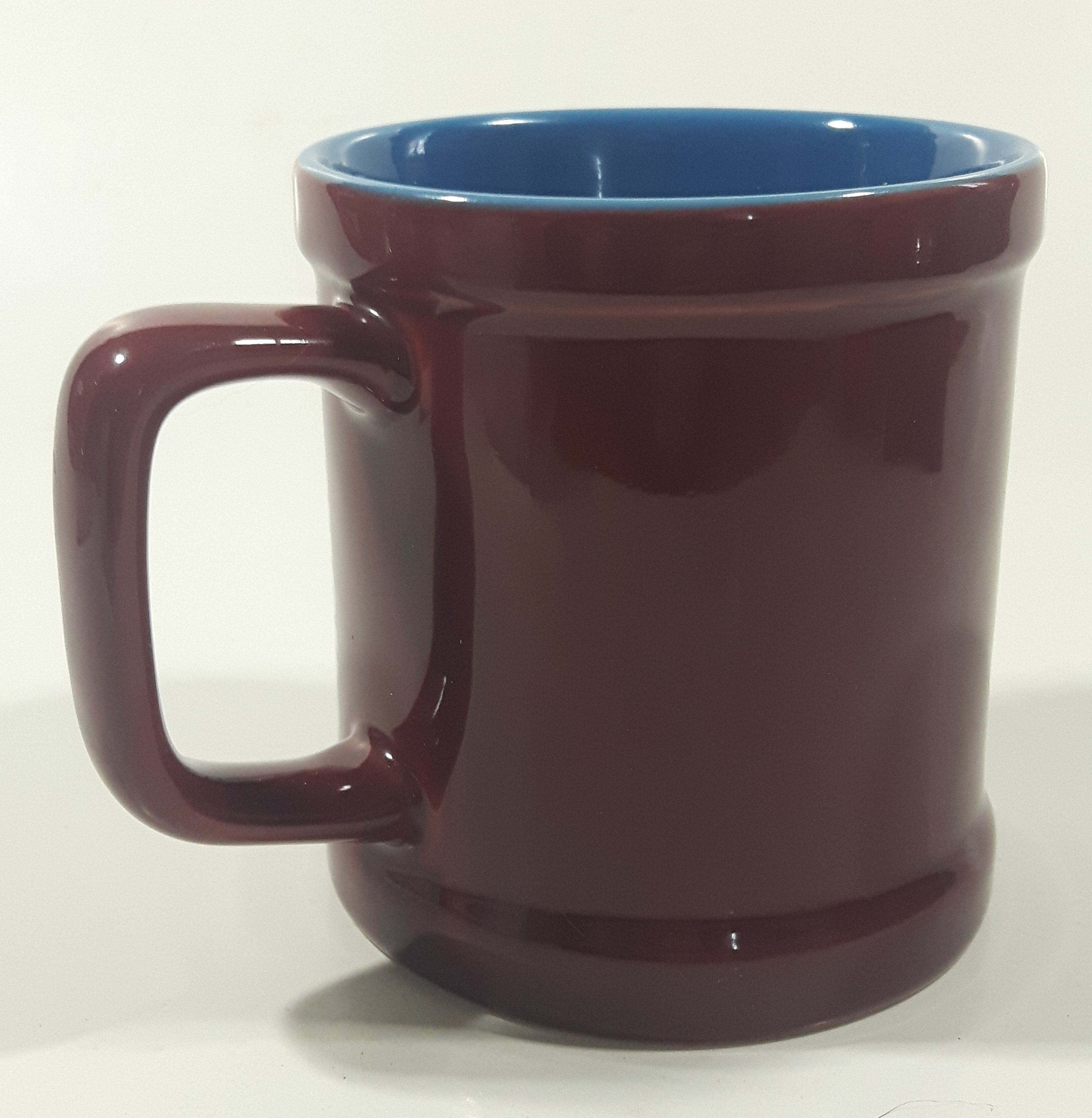 Hockey Rules NHL Vancouver Canucks Ice Hockey Team Embossed 3 3/4" Tall Ceramic Coffee Mug Cup 5