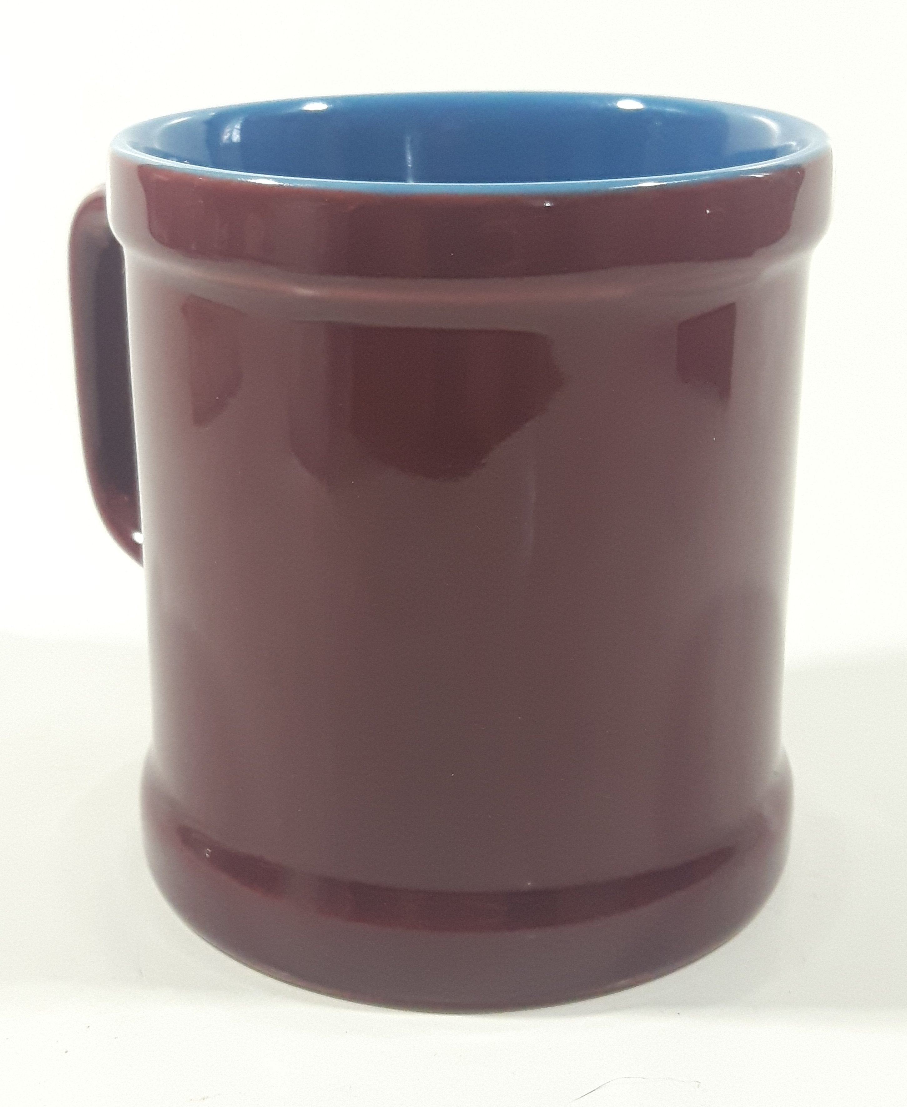 Hockey Rules NHL Vancouver Canucks Ice Hockey Team Embossed 3 3/4" Tall Ceramic Coffee Mug Cup 7