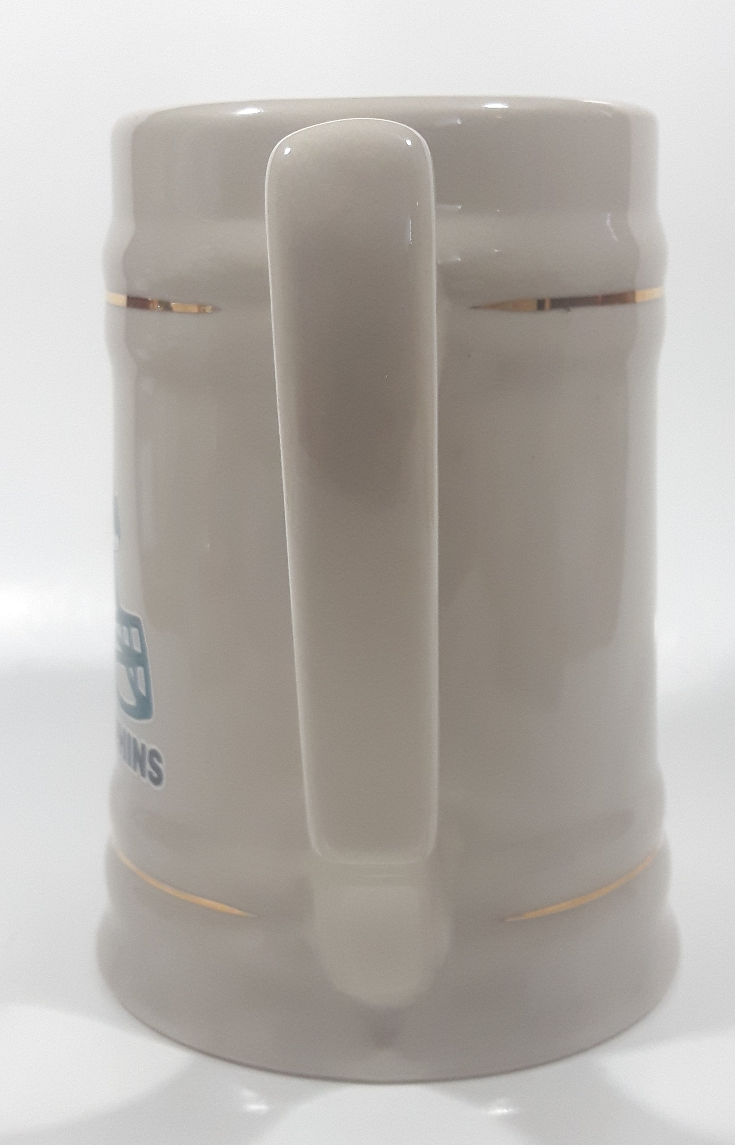 Miami Dolphins NFL Football Team 5 1/2" Tall Stoneware Stein Beer Mug 3