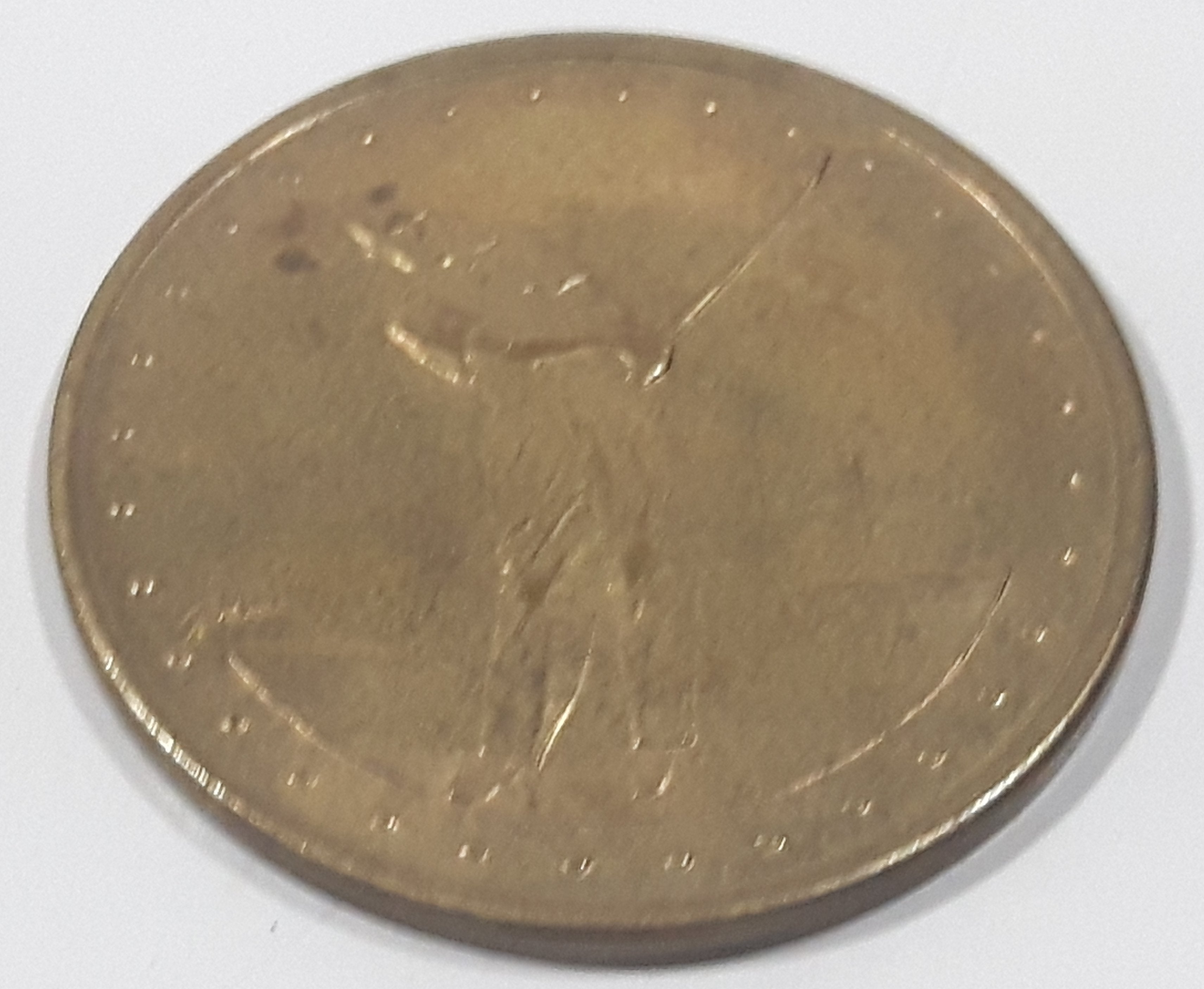 Golf Themed No Cash Value Metal Token Ball Marker Coin 3