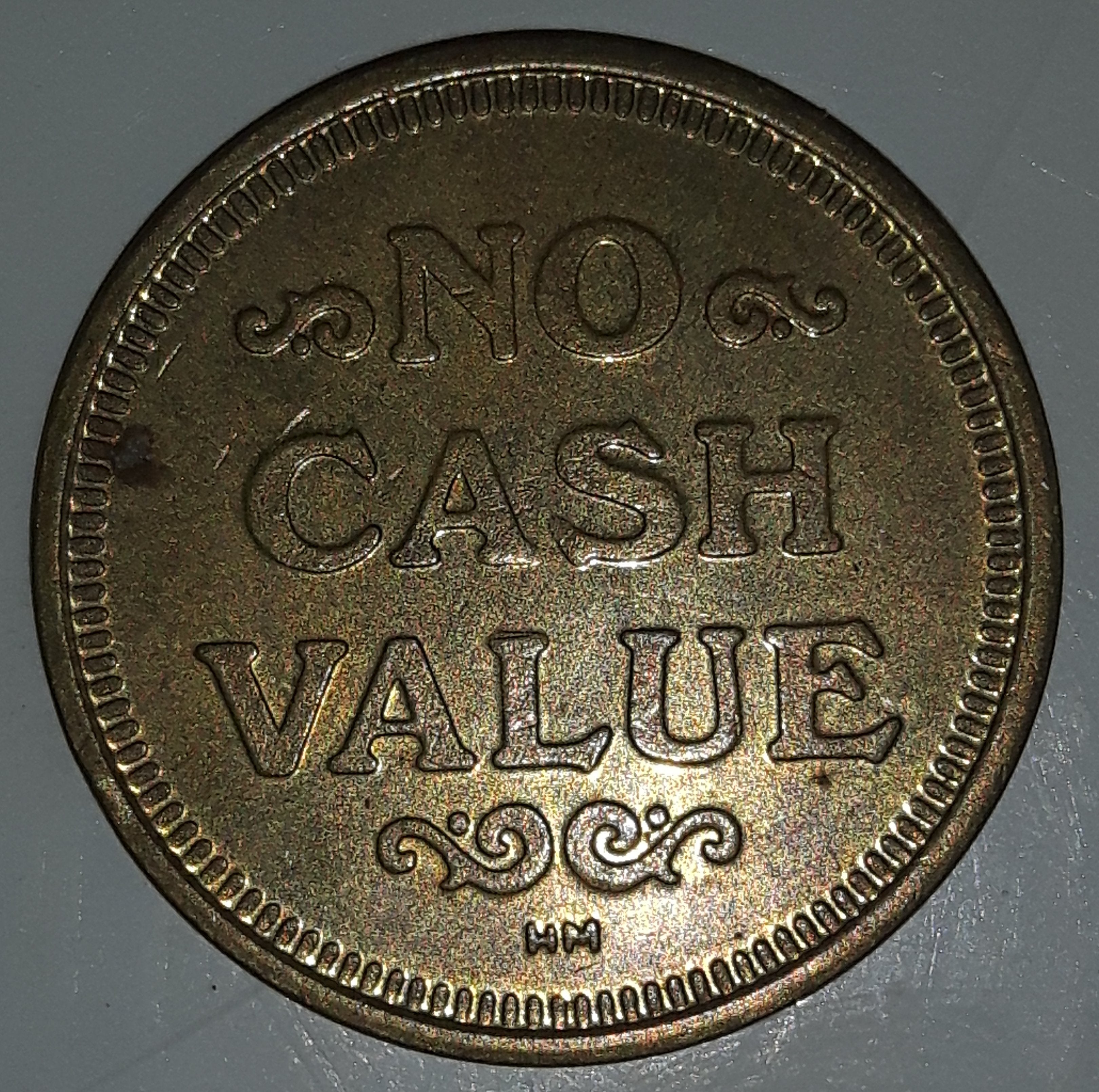 Golf Themed No Cash Value Metal Token Ball Marker Coin 5