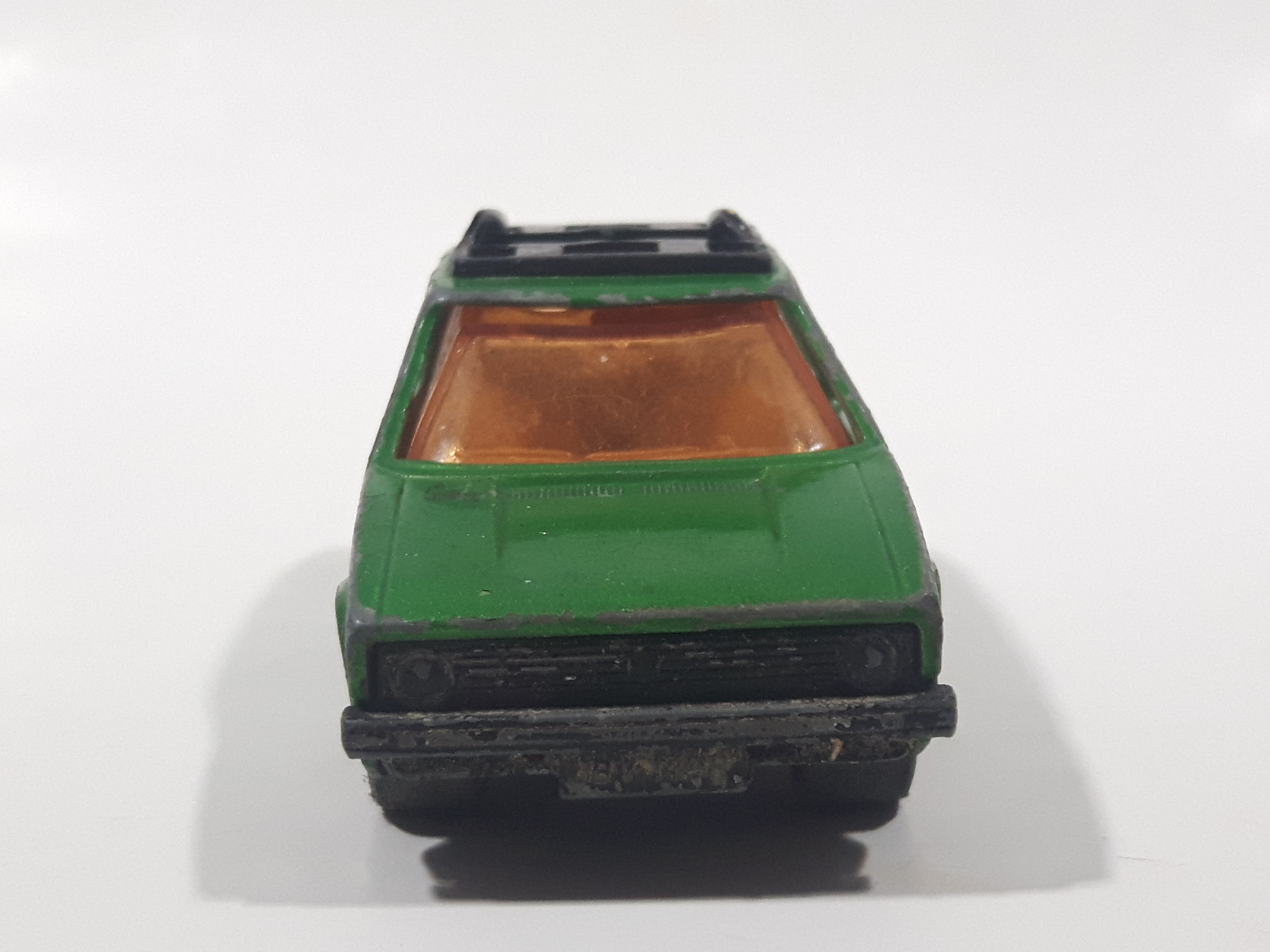 Vintage 1976 Lesney Products Matchbox Superfast No. 7 VW Volkswagen Golf Lime Green Toy Car Vehicle 2