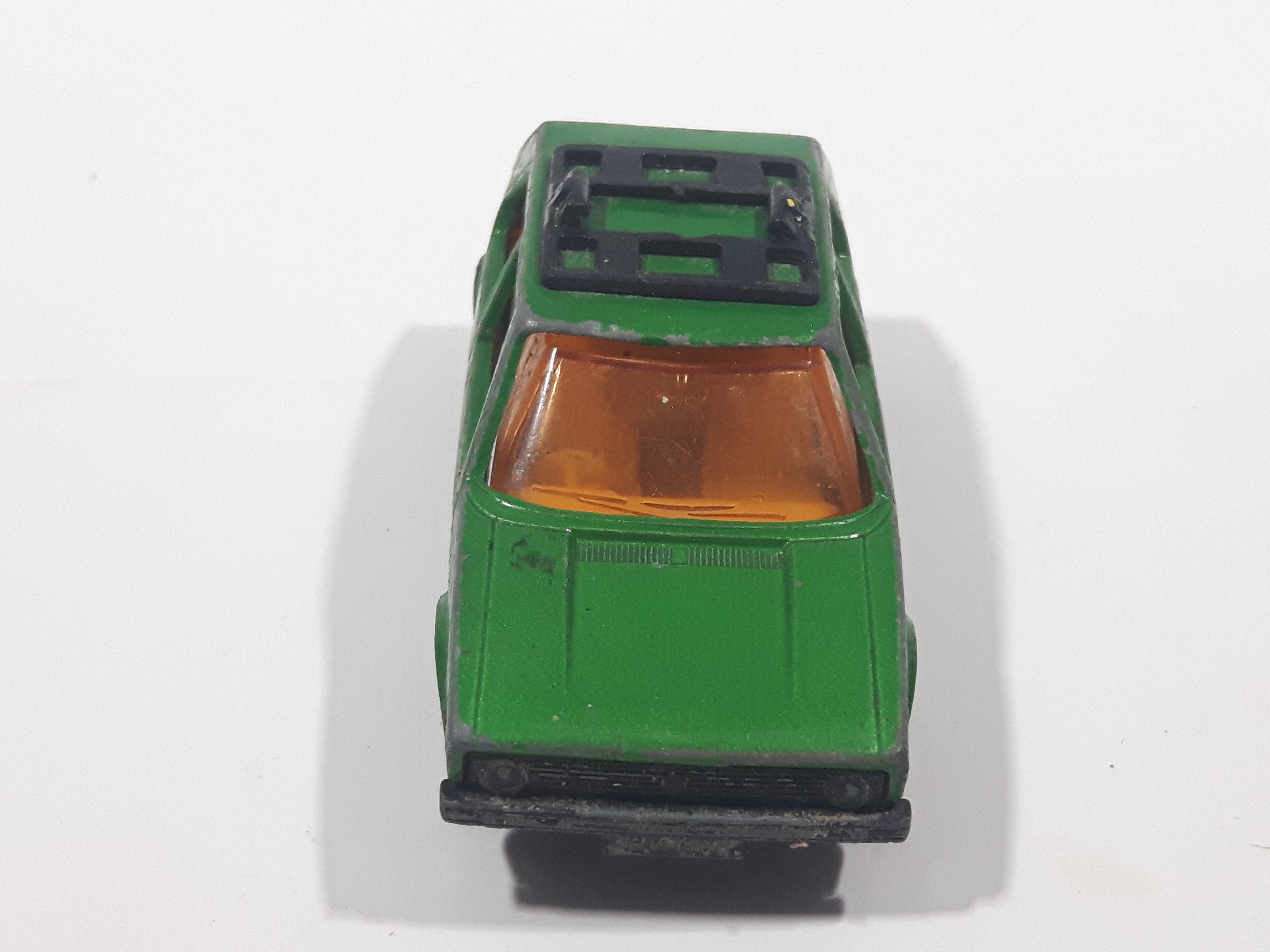 Vintage 1976 Lesney Products Matchbox Superfast No. 7 VW Volkswagen Golf Lime Green Toy Car Vehicle 10