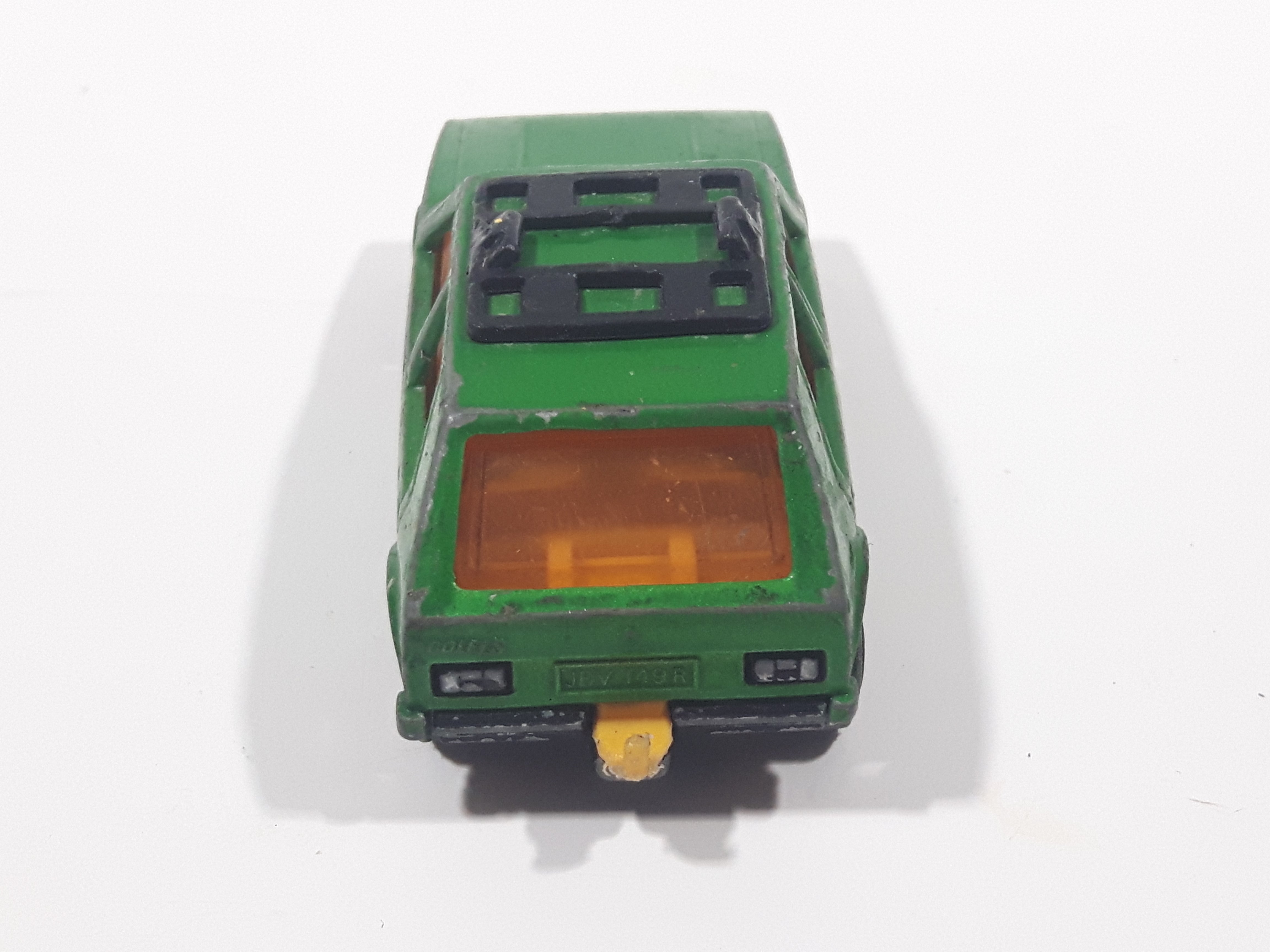 Vintage 1976 Lesney Products Matchbox Superfast No. 7 VW Volkswagen Golf Lime Green Toy Car Vehicle 11