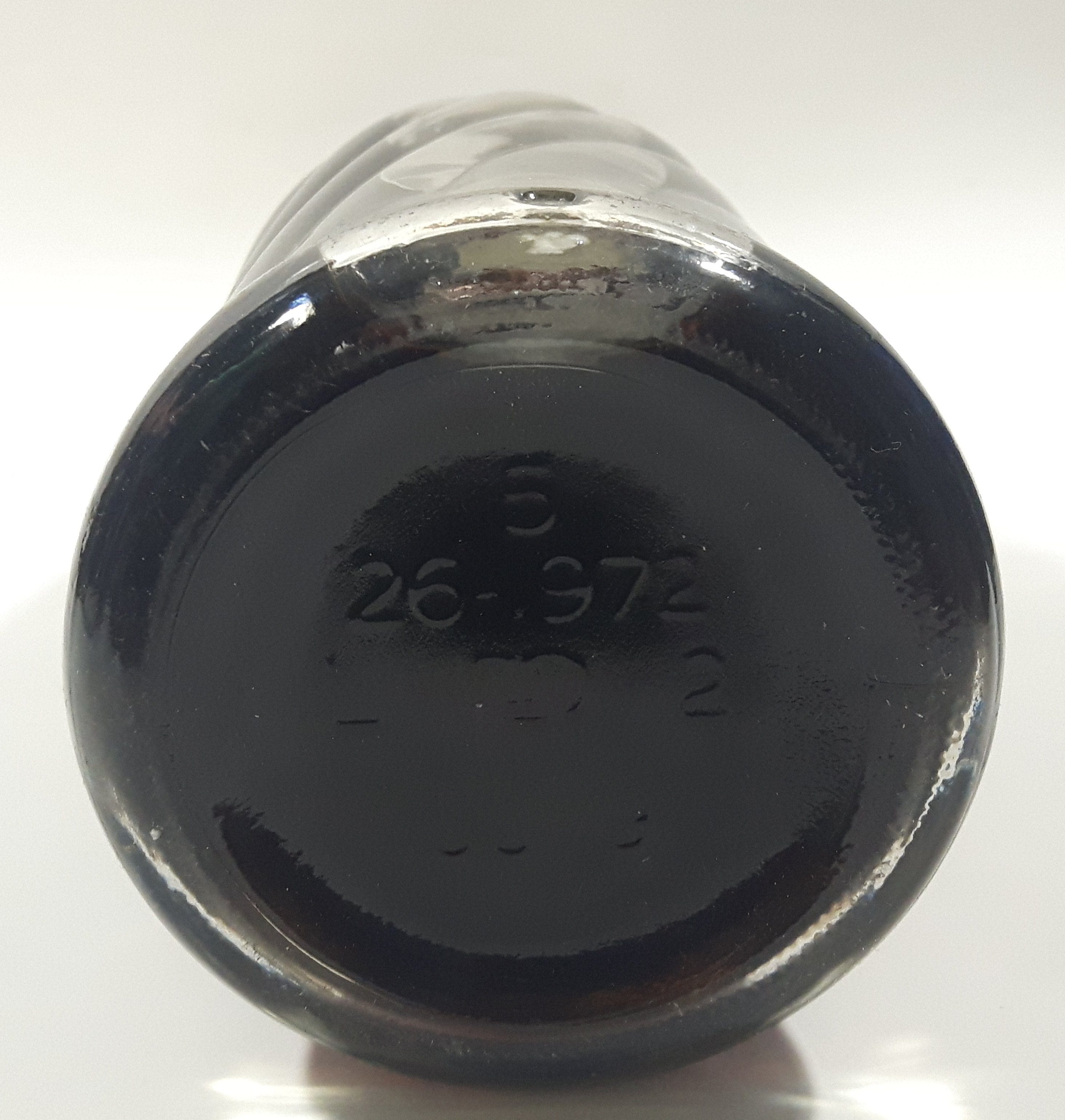 Vintage Pepsi Cola 26 FL OZ Money Back Bottle 12" Tall Glass Soda Pop Bottle with Lid FULL 8