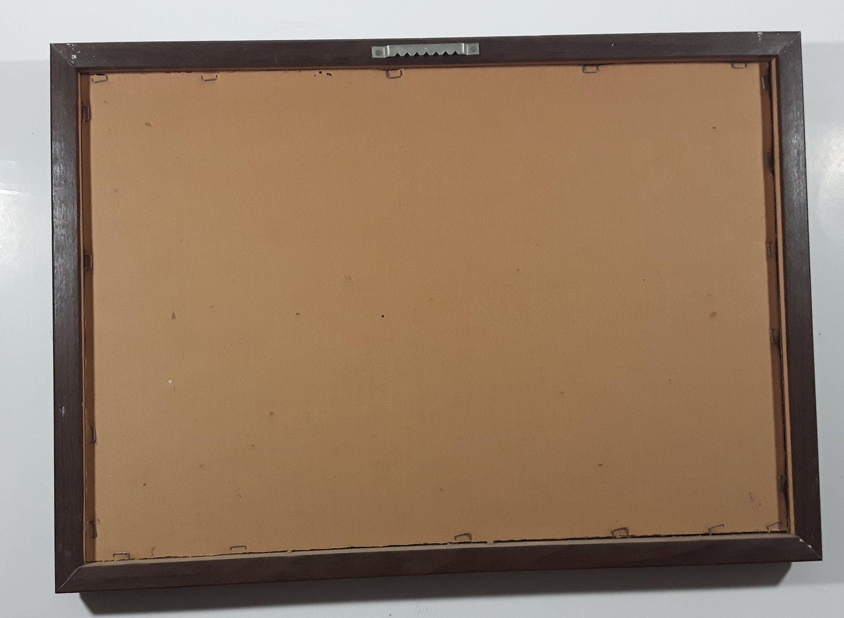 Peterbilt Semi Tractor Truck with Thermo King Refrigerated Trailer 12 3/8" x 17 1/4" Wood Framed Advertising Mirror Collectible 4