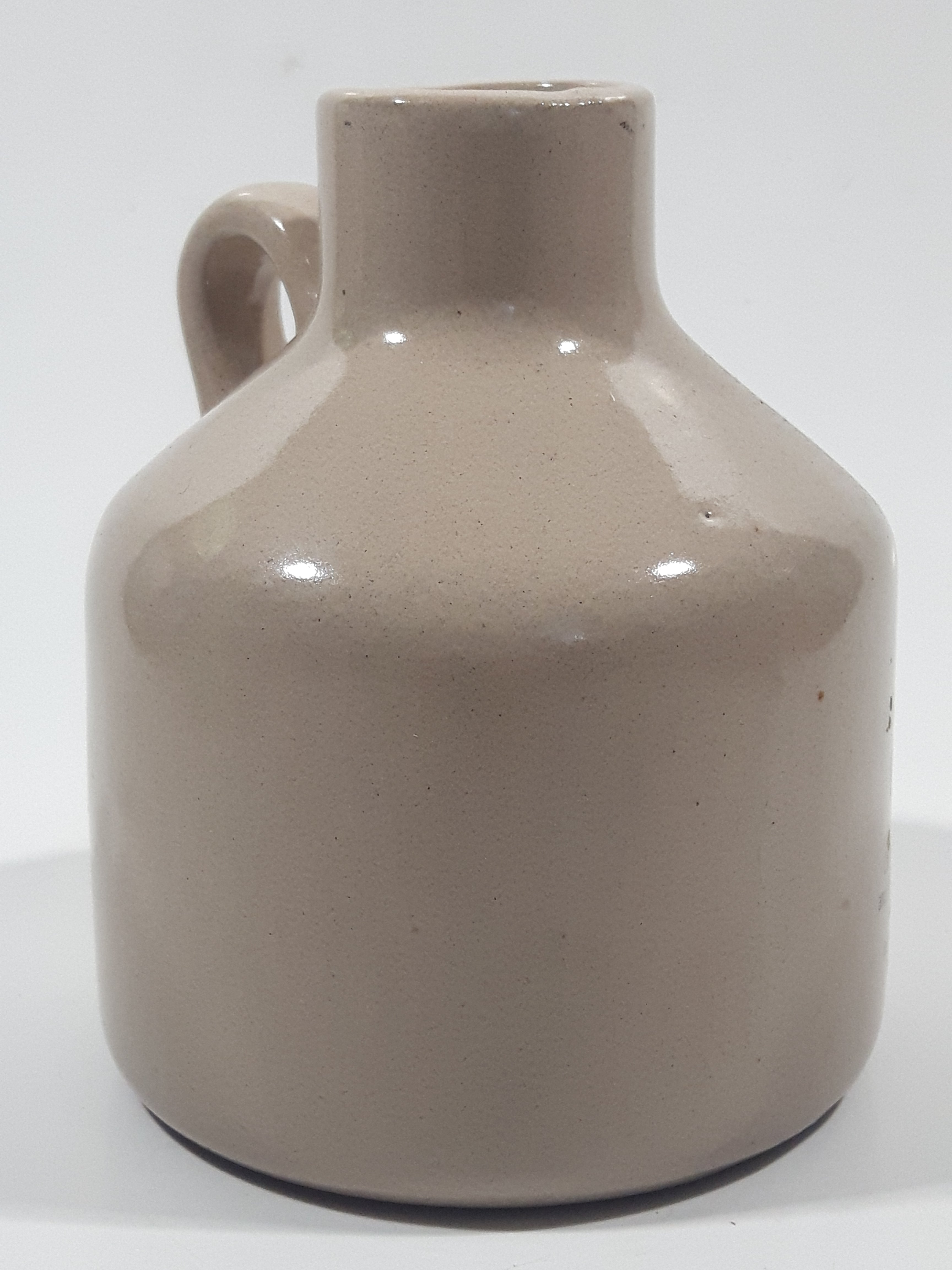 Vintage Old Prime Tavern Turkey Hill Lower Canada 1837-1858 Fine Syrup 4 1/2" Tall Stoneware Bottle Jug 6