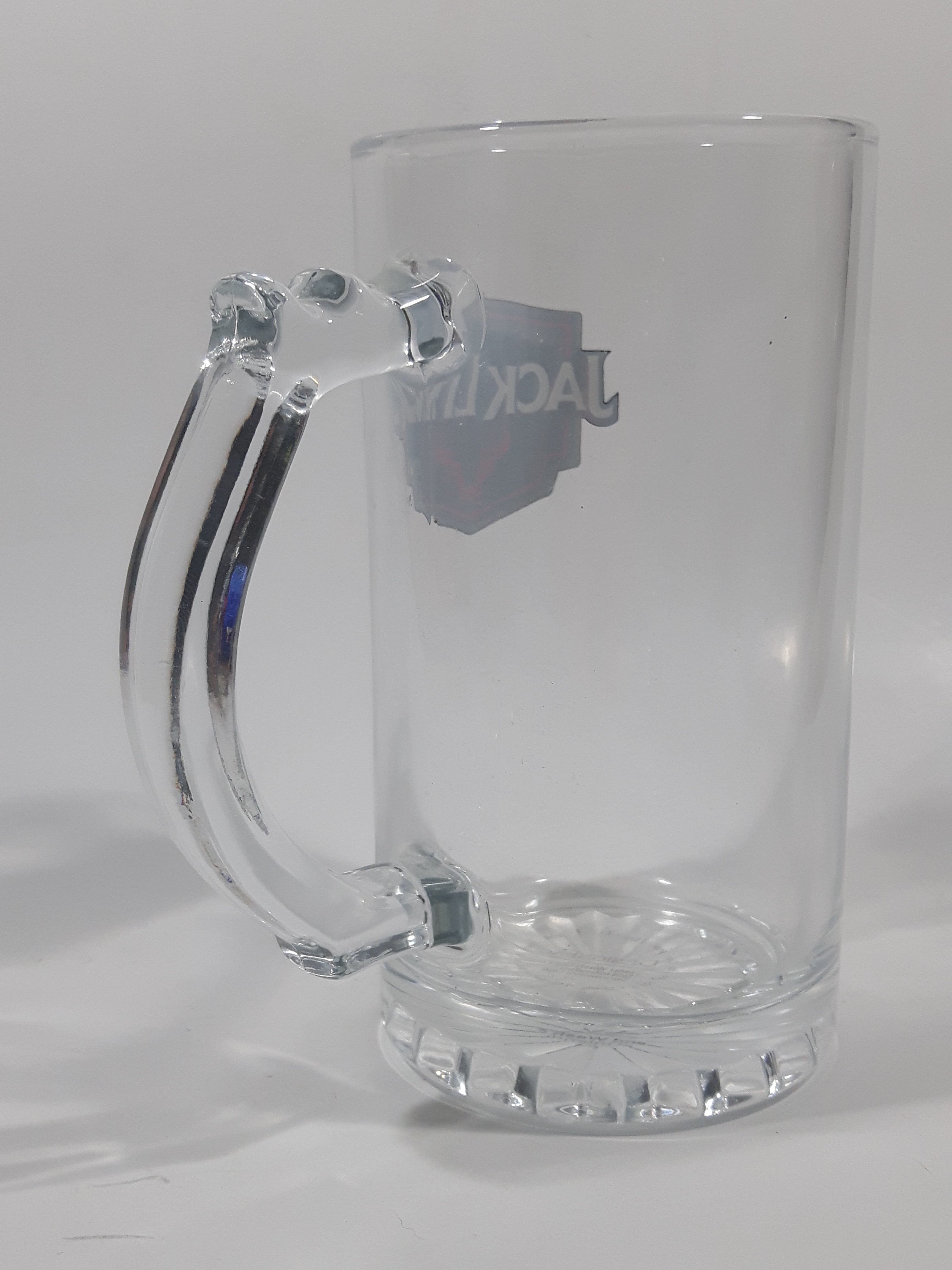 Jack Link's Beef Jerky 5 3/4" Tall Glass Mug Cup 5