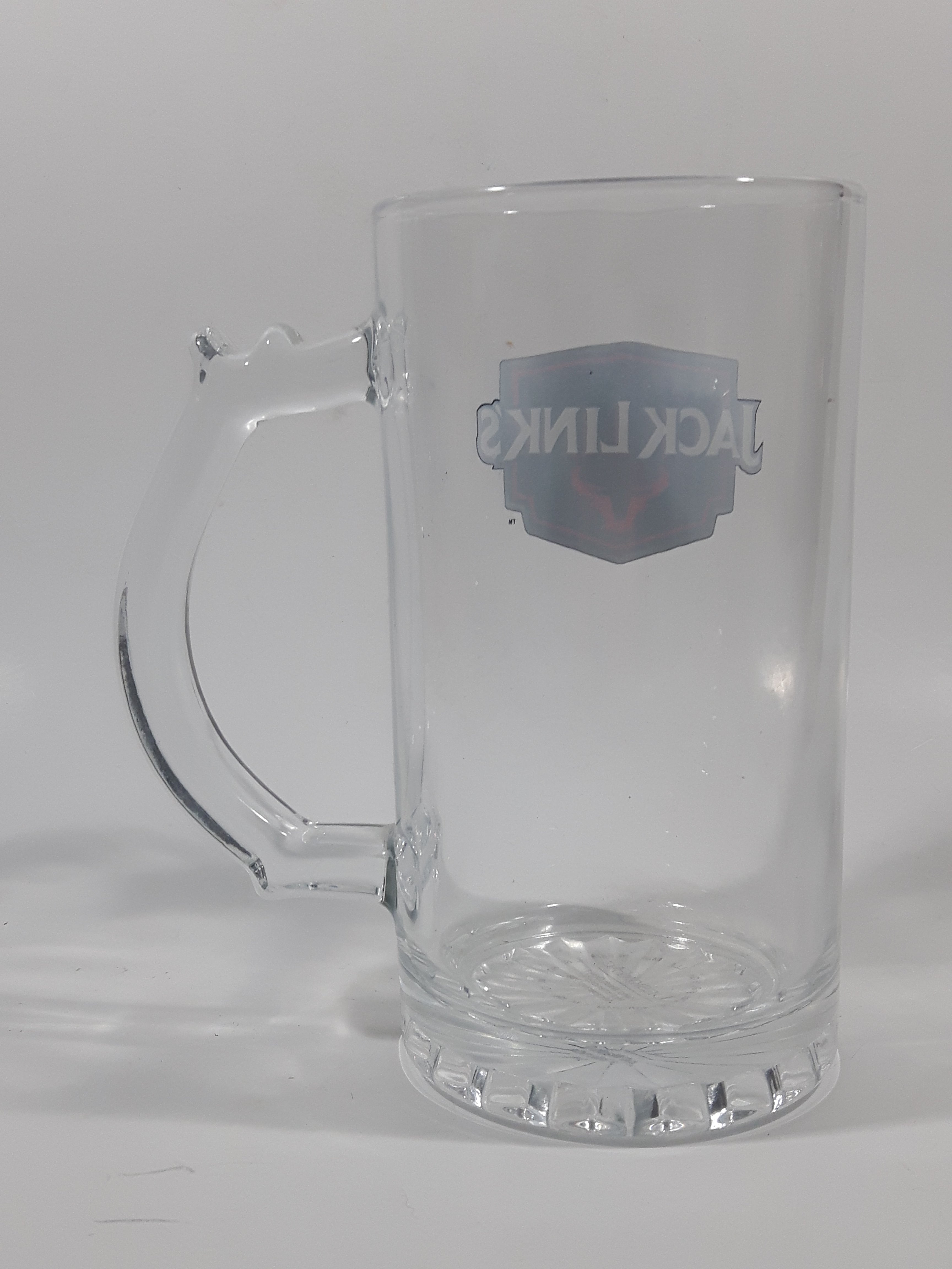 Jack Link's Beef Jerky 5 3/4" Tall Glass Mug Cup 6
