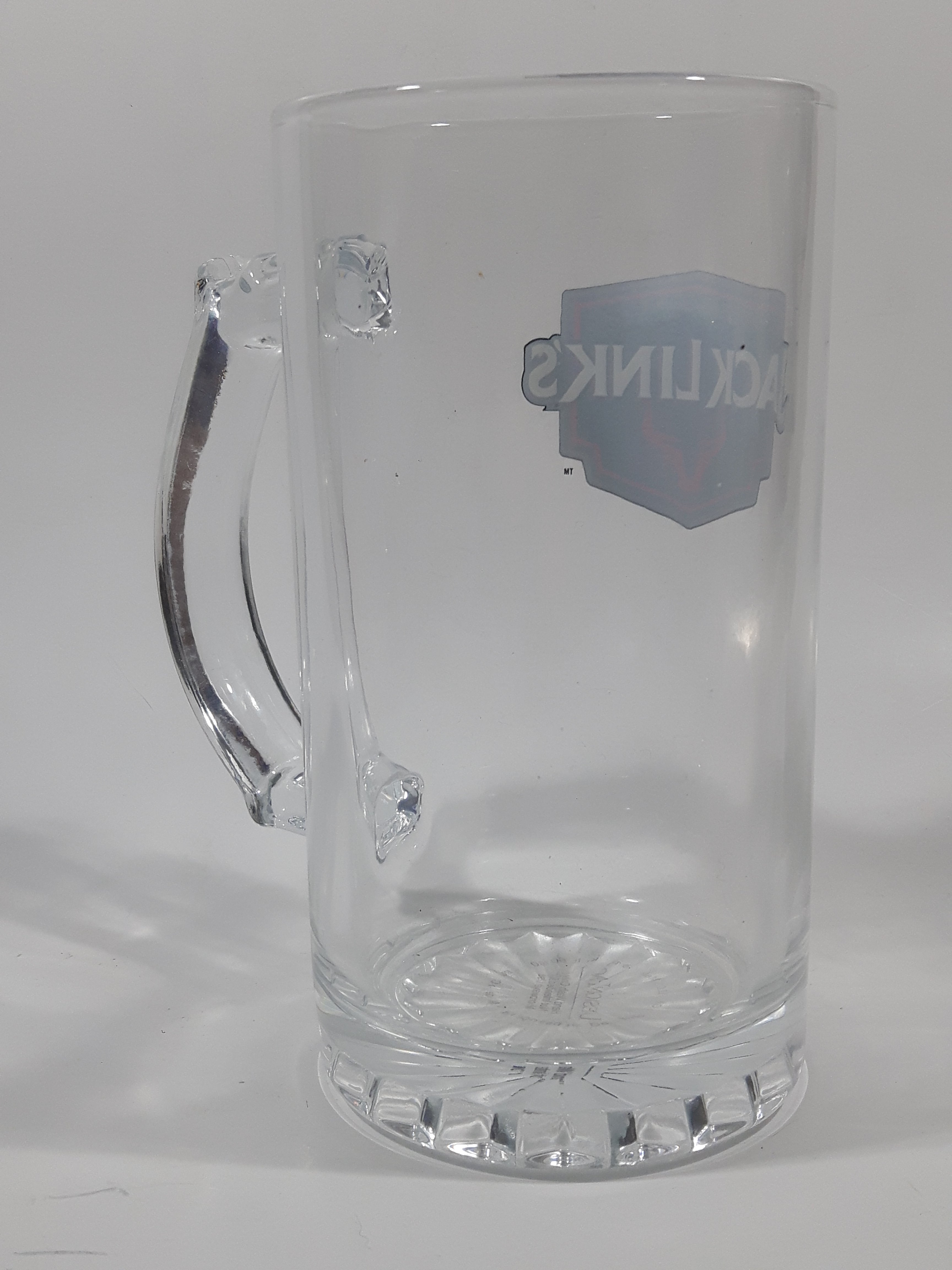 Jack Link's Beef Jerky 5 3/4" Tall Glass Mug Cup 7
