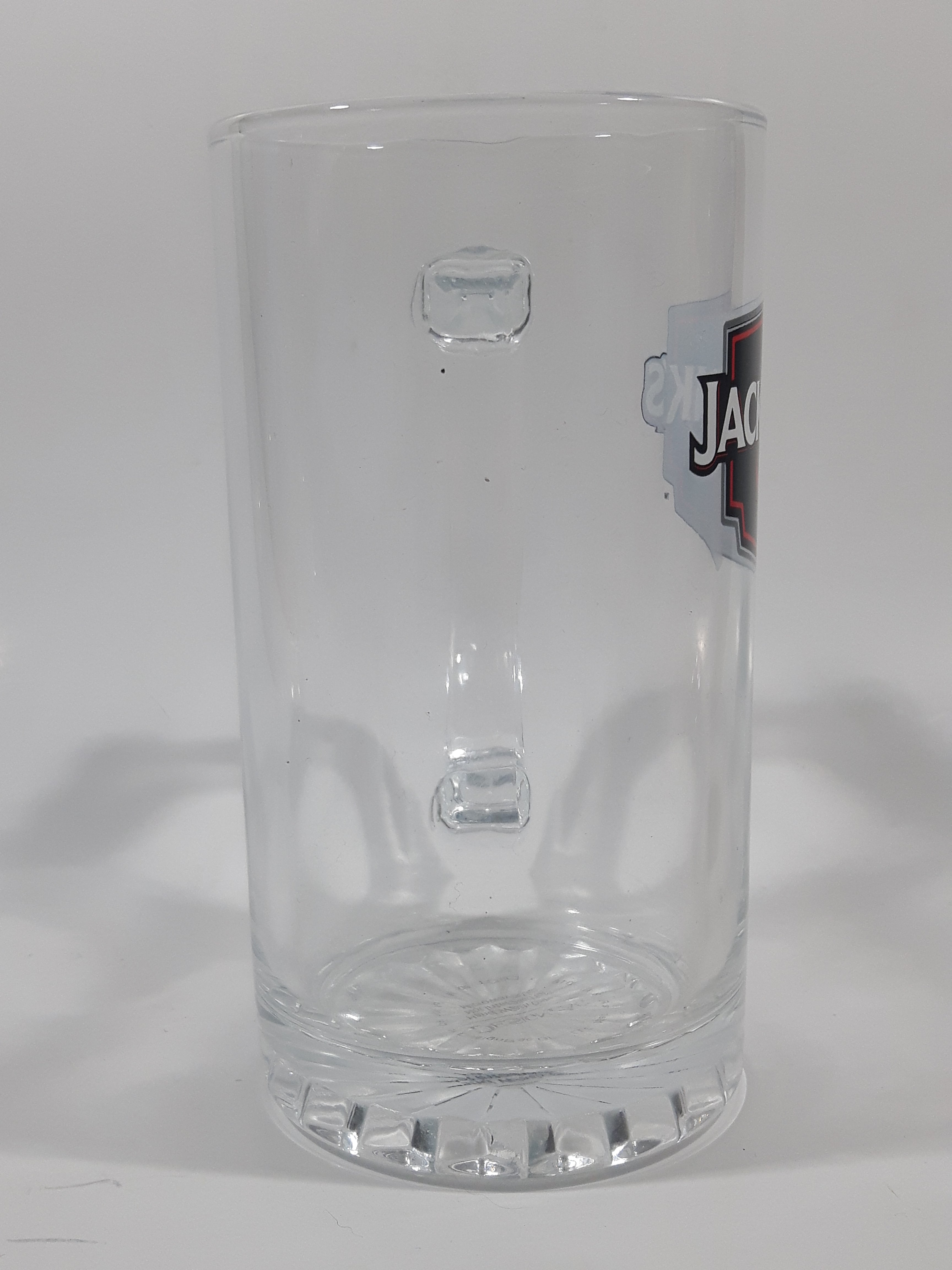 Jack Link's Beef Jerky 5 3/4" Tall Glass Mug Cup 8