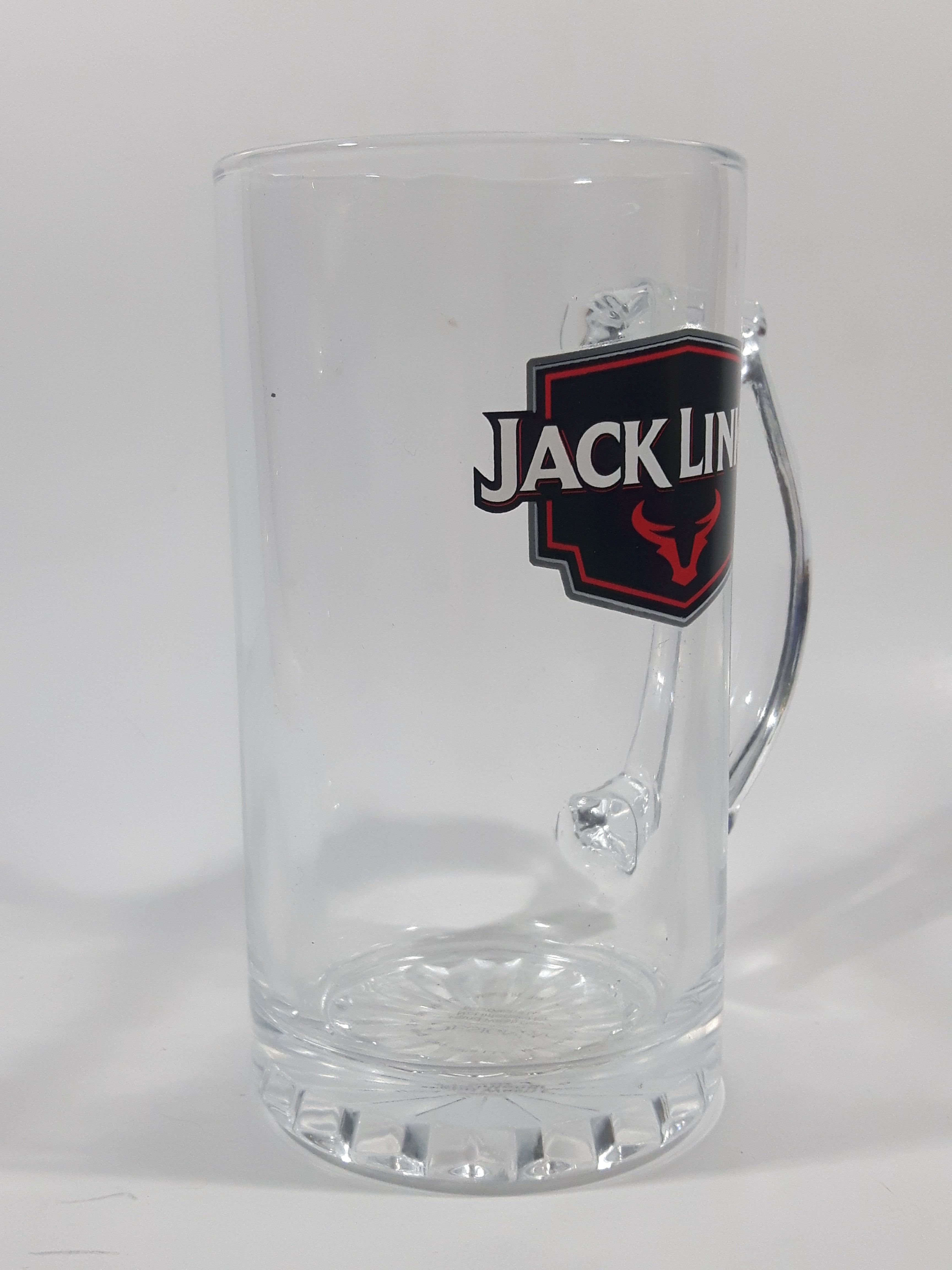 Jack Link's Beef Jerky 5 3/4" Tall Glass Mug Cup 9