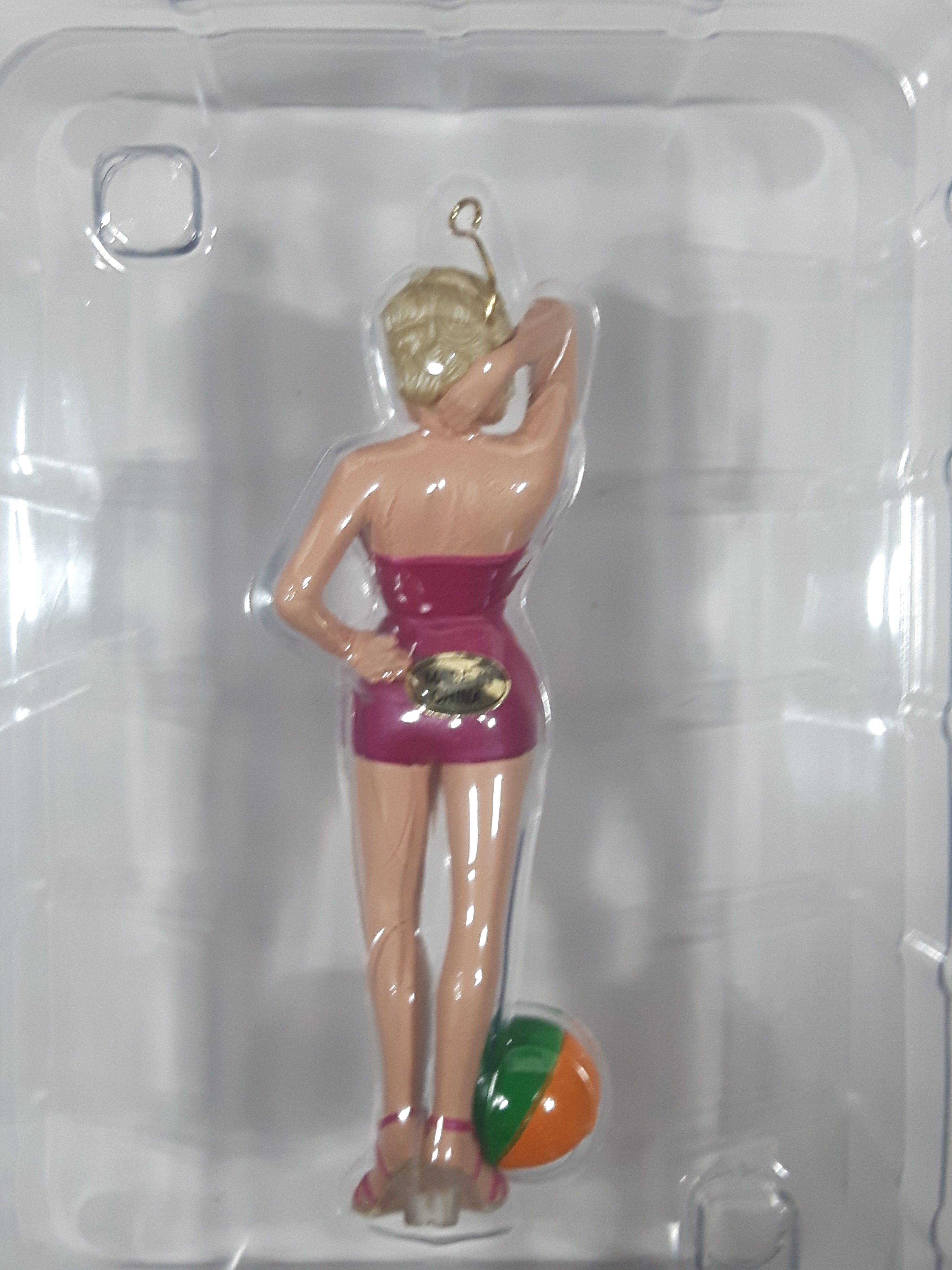 Carlton Cards Marilyn Monroe Bathing Beauty Marilyn Christmas Ornament New in Box 9