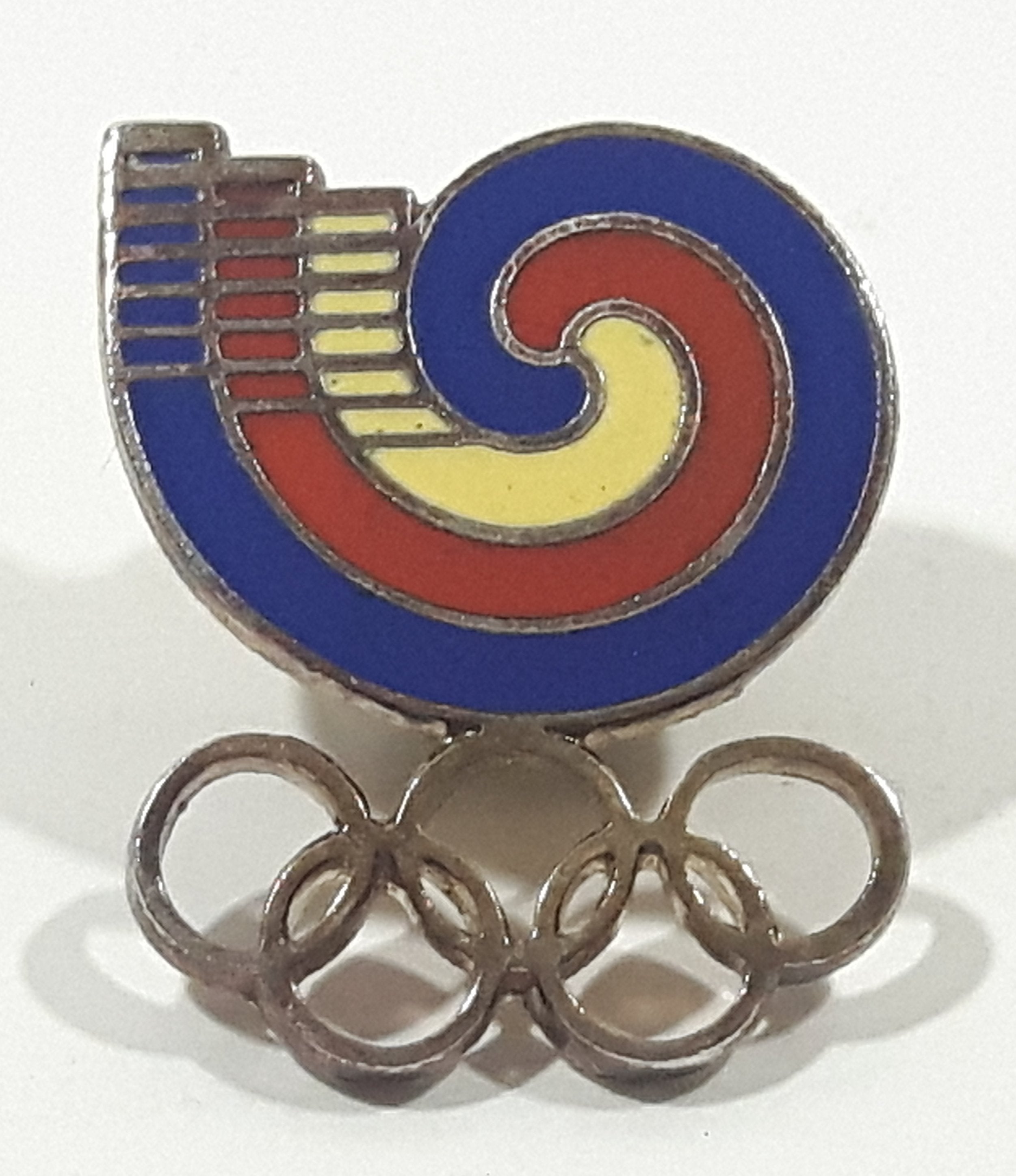 1988 Seoul Olympics Enamel Metal Lapel Pin 2
