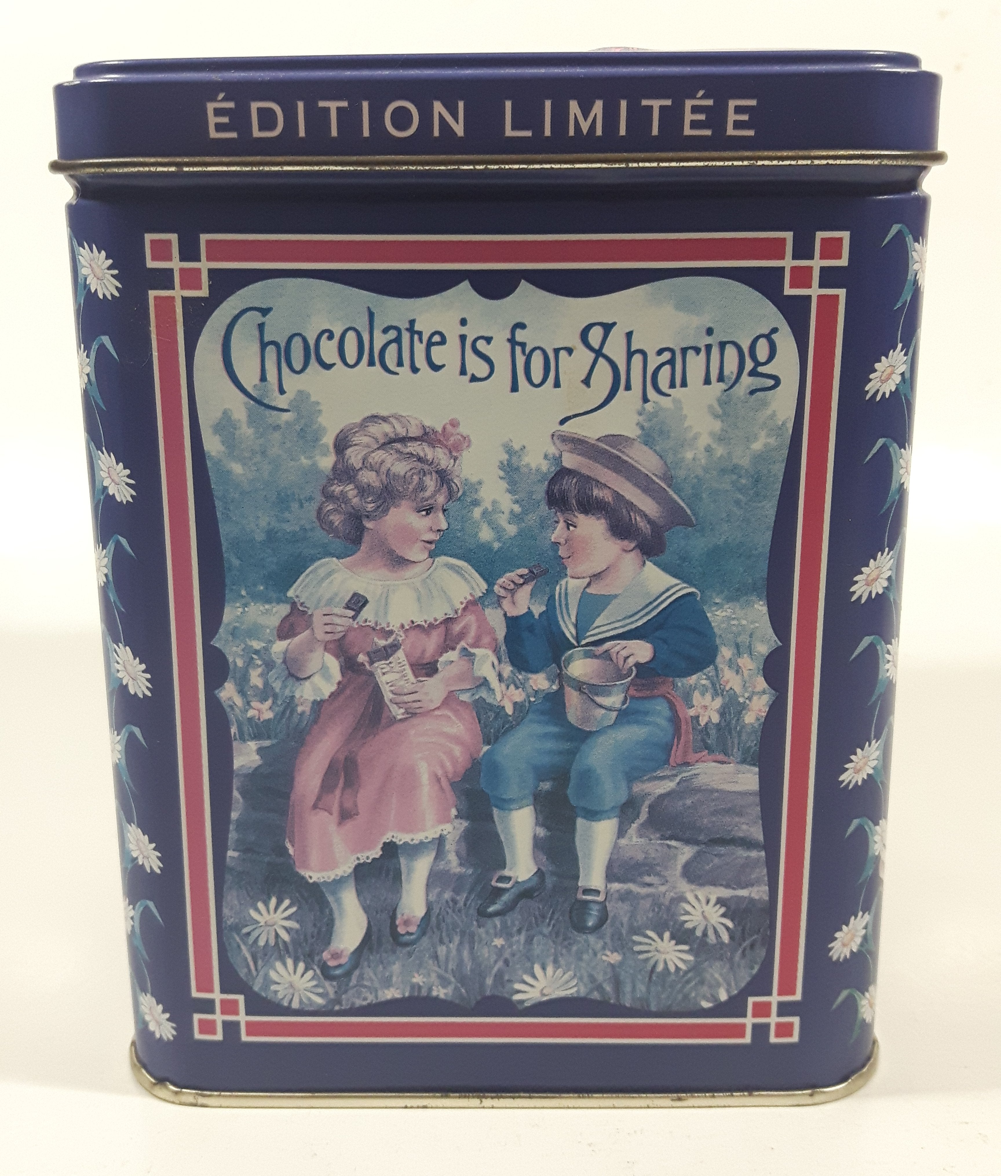 1993 Neilson's Finest Quality Chocolate's Limited Edition Canada's Chocolatier Celebrating 100 Years Jersey Milk Chocolate Bar Tin Metal Container 4