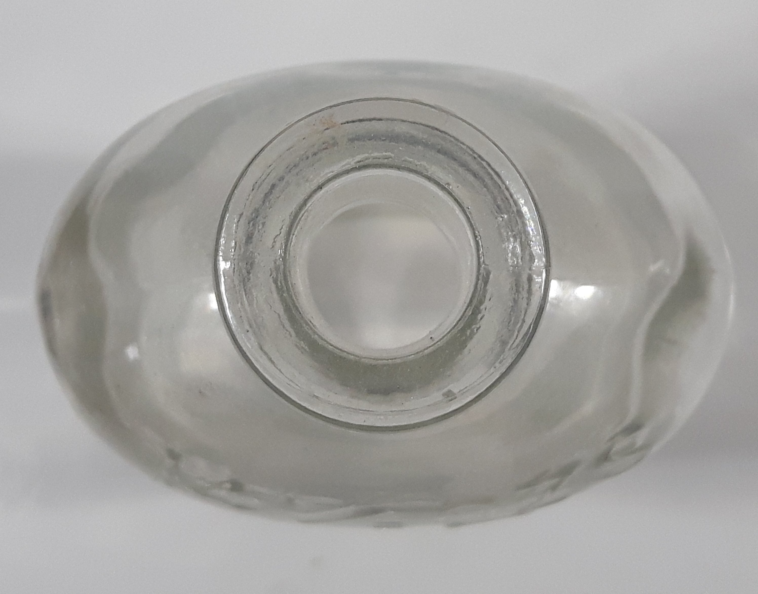Antique Lydia E Pinkham's Medicine 8 1/8" Tall 14 1/2 Ozs Heavy Embossed Glass Bottle 10