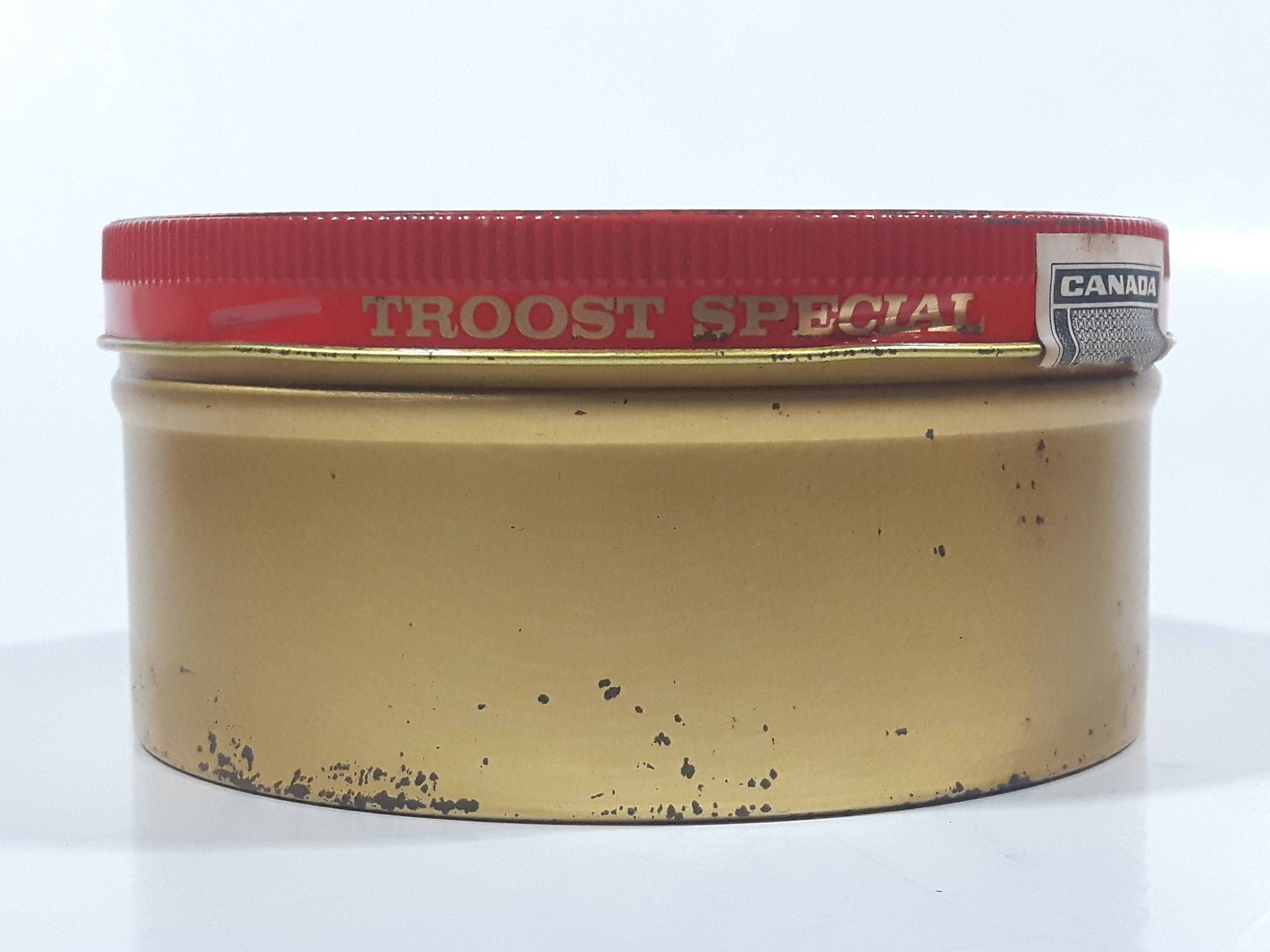 Vintage Troost Special Cavendish Smoking Tobacco Tin Metal Can 5