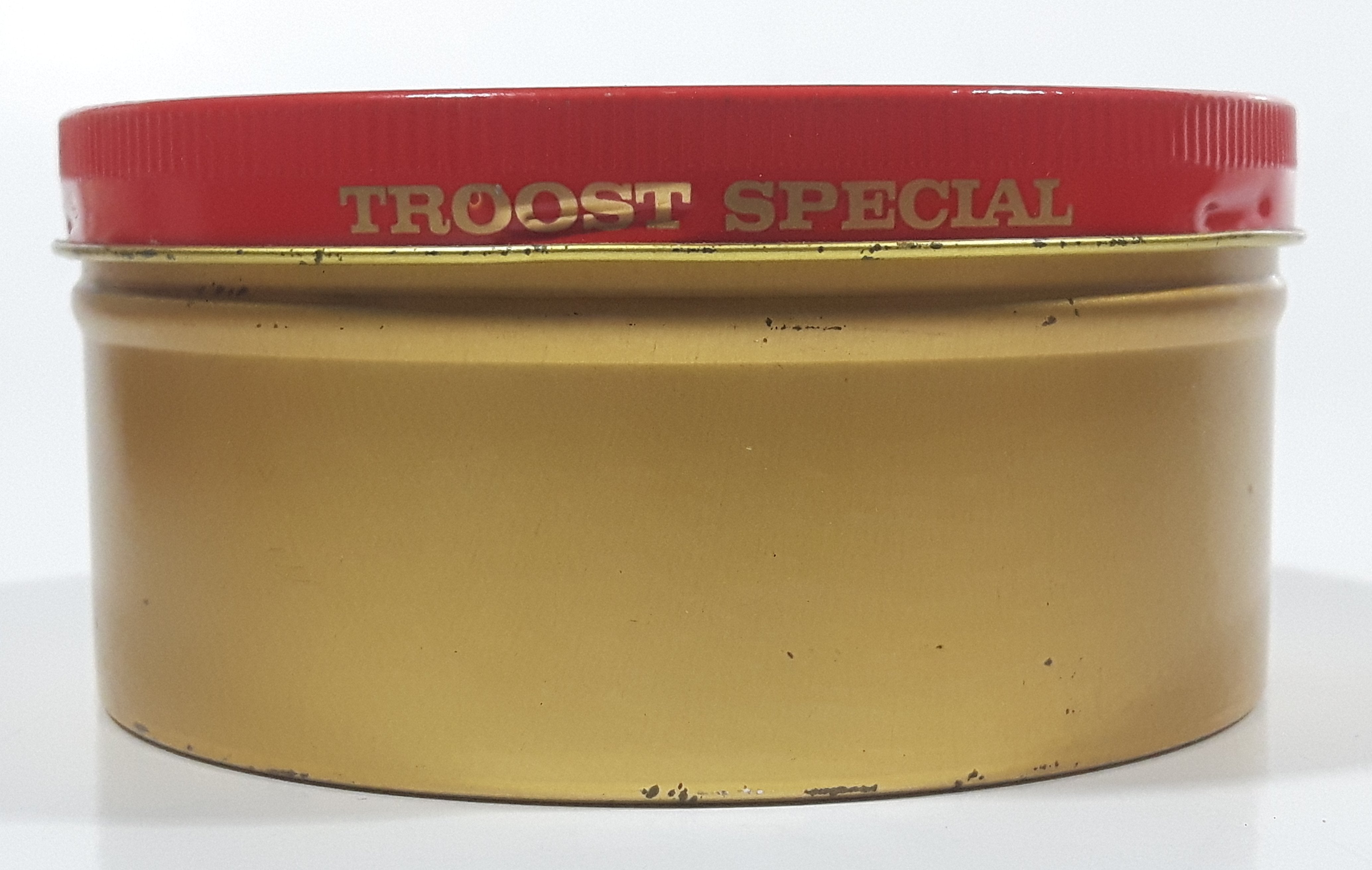 Vintage Troost Special Cavendish Smoking Tobacco Tin Metal Can 3