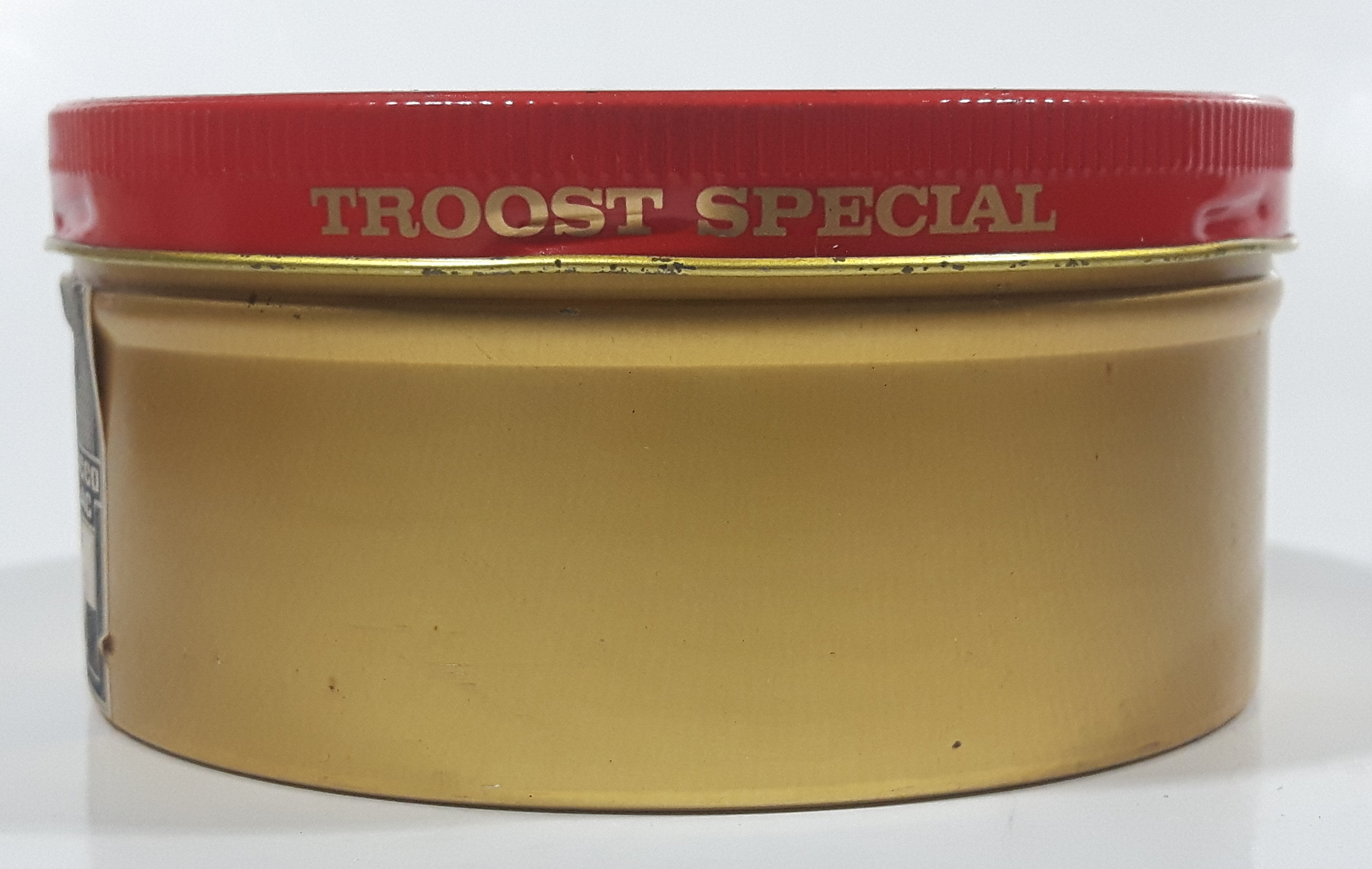 Vintage Troost Special Cavendish Smoking Tobacco Tin Metal Can 3