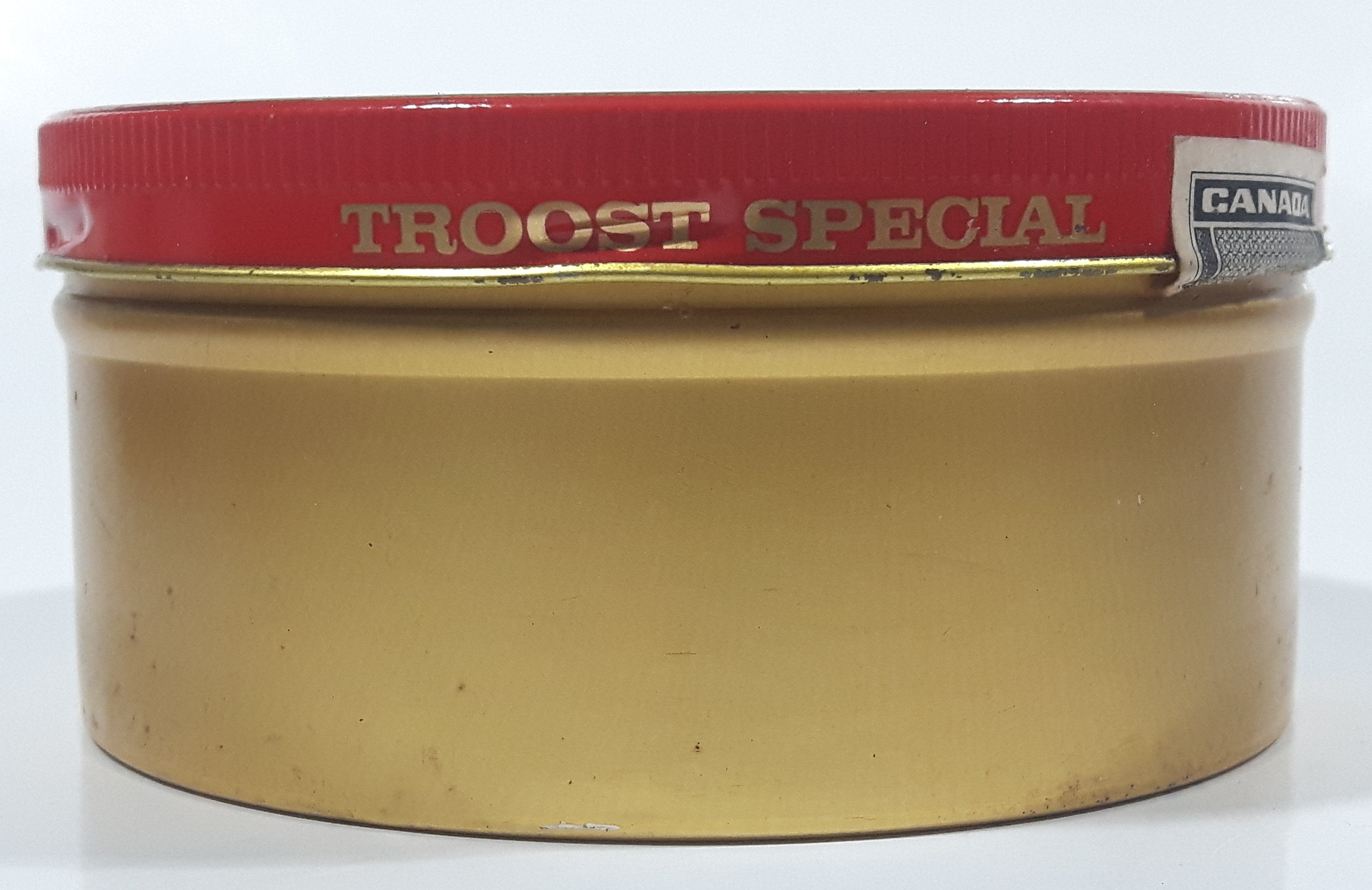 Vintage Troost Special Cavendish Smoking Tobacco Tin Metal Can 5