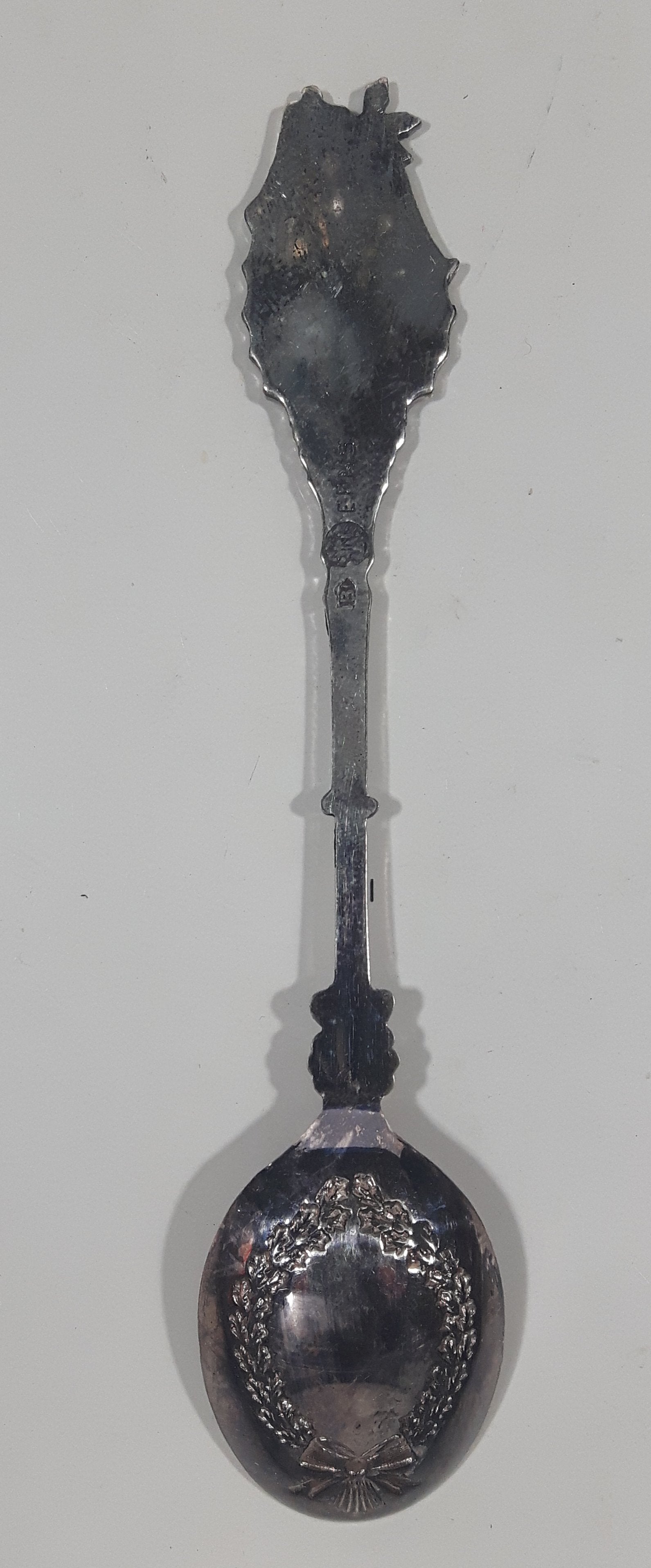 Christmas 1973 Bells Silver Plated EPNS Metal Spoon 2