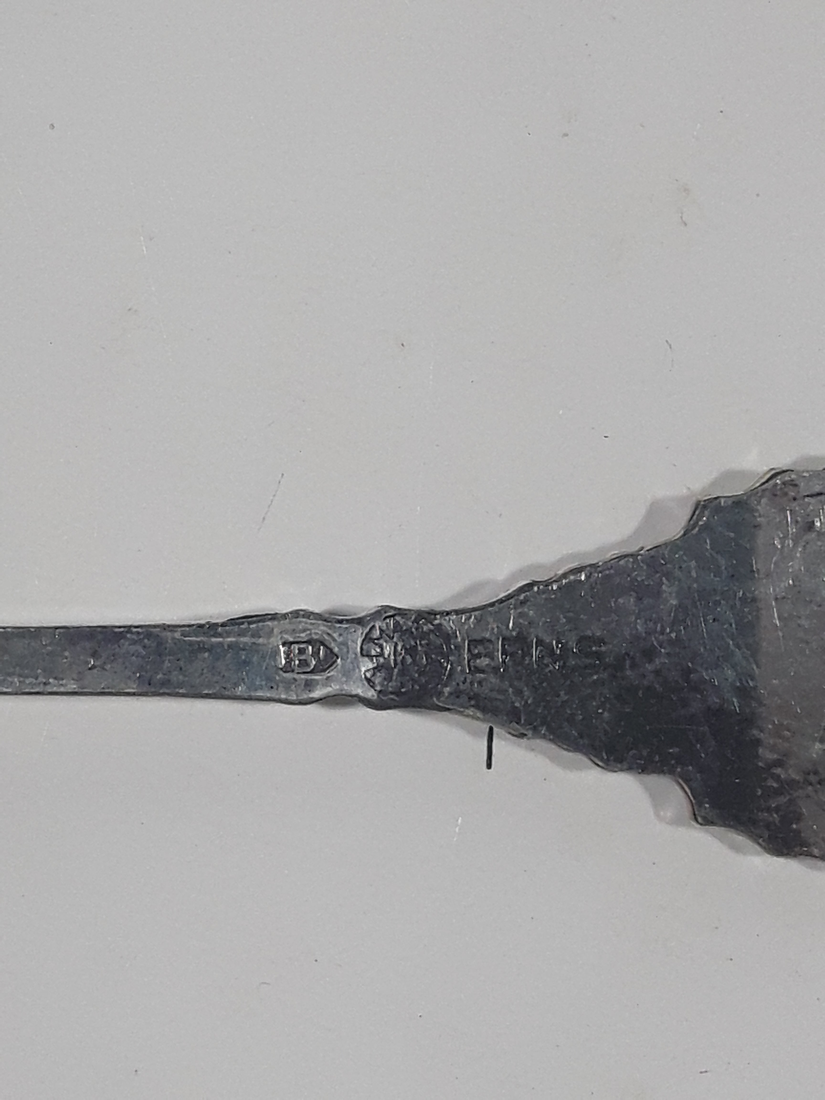 Christmas 1973 Bells Silver Plated EPNS Metal Spoon 3