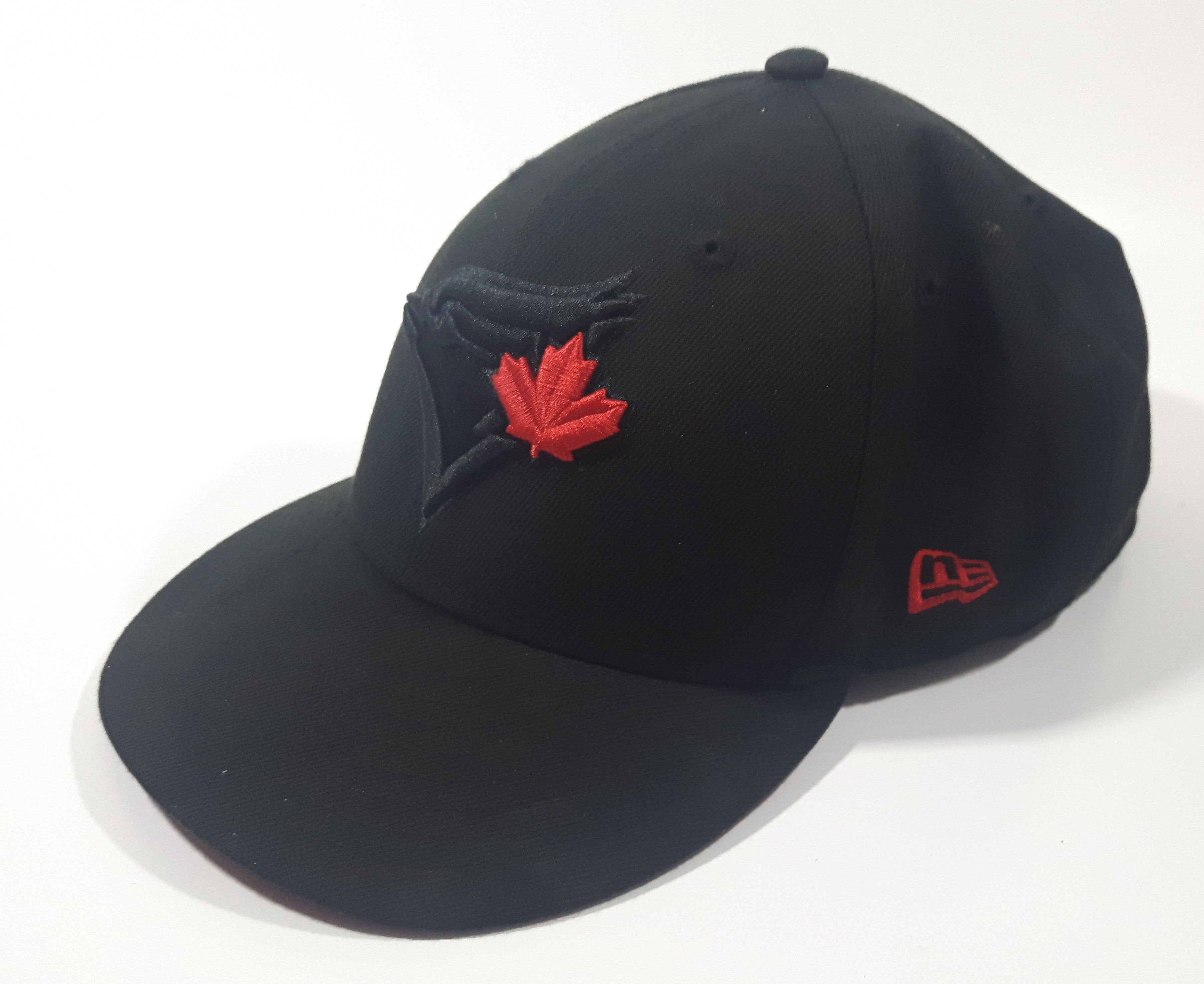New Era 59Fifty MLB Toronto Blue Jays Size 8 (63.5cm) Black Baseball Cap Hat 3