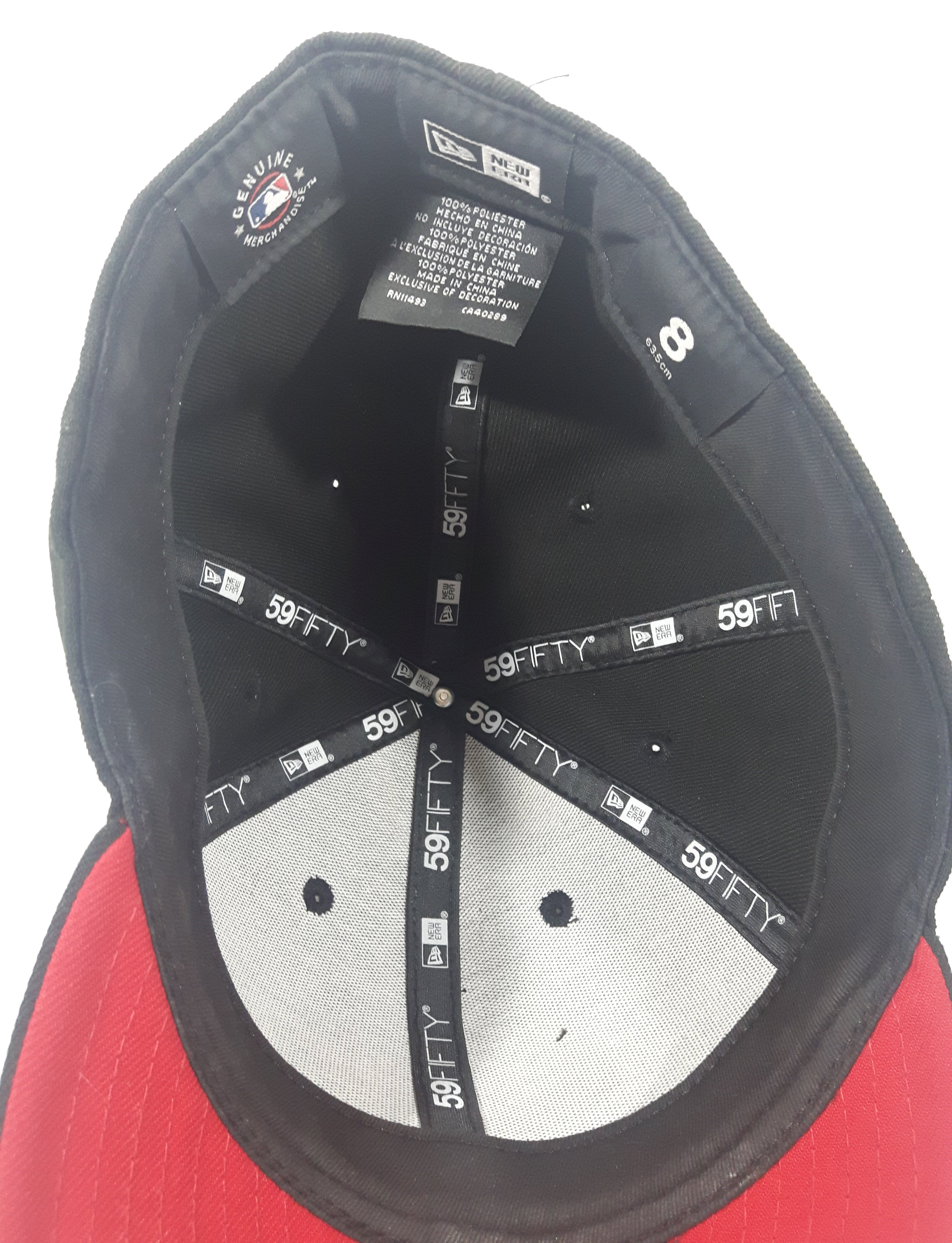 New Era 59Fifty MLB Toronto Blue Jays Size 8 (63.5cm) Black Baseball Cap Hat 14