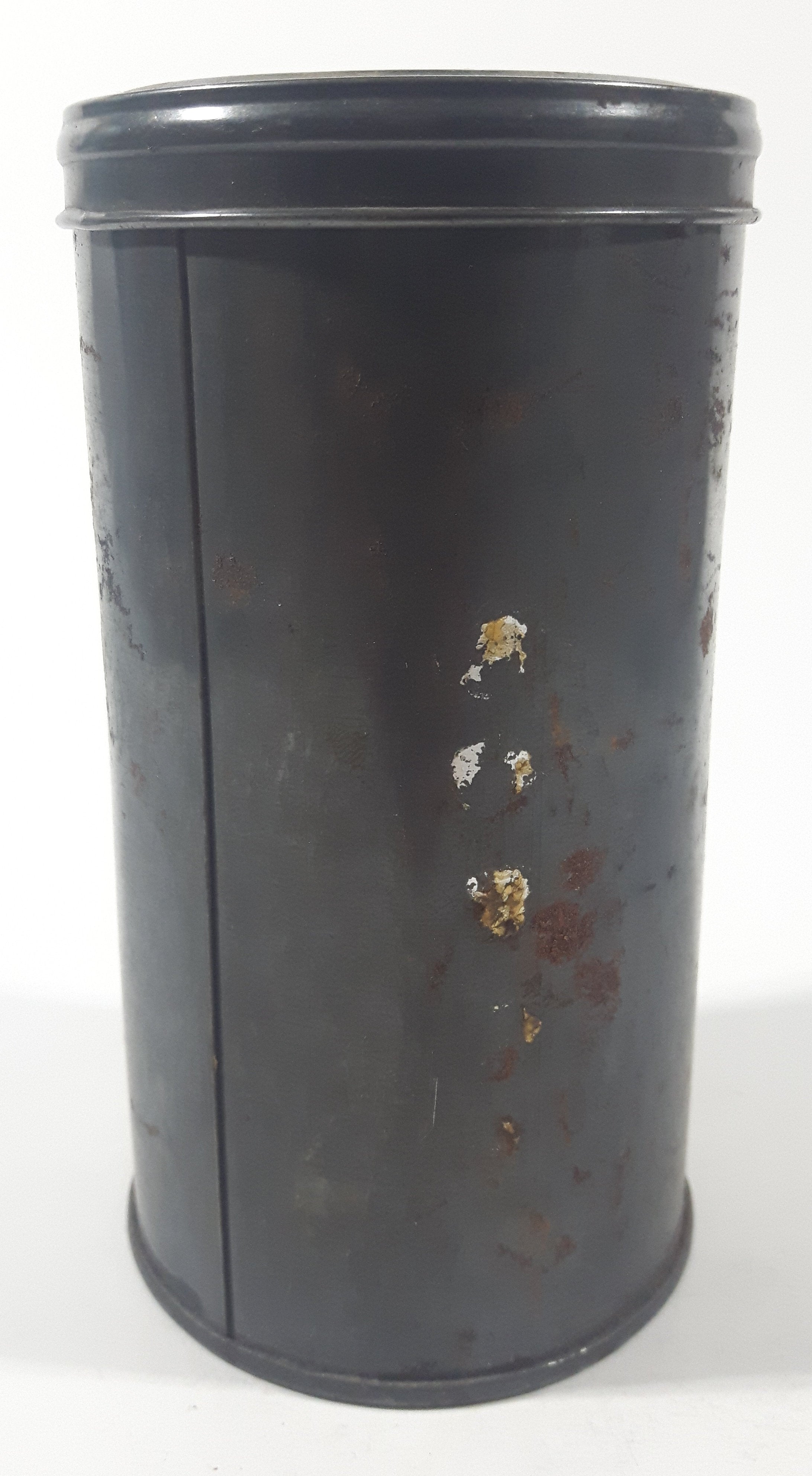 Antique Magic Baking Powder 5 1/4" Tall Tin Metal Can 5