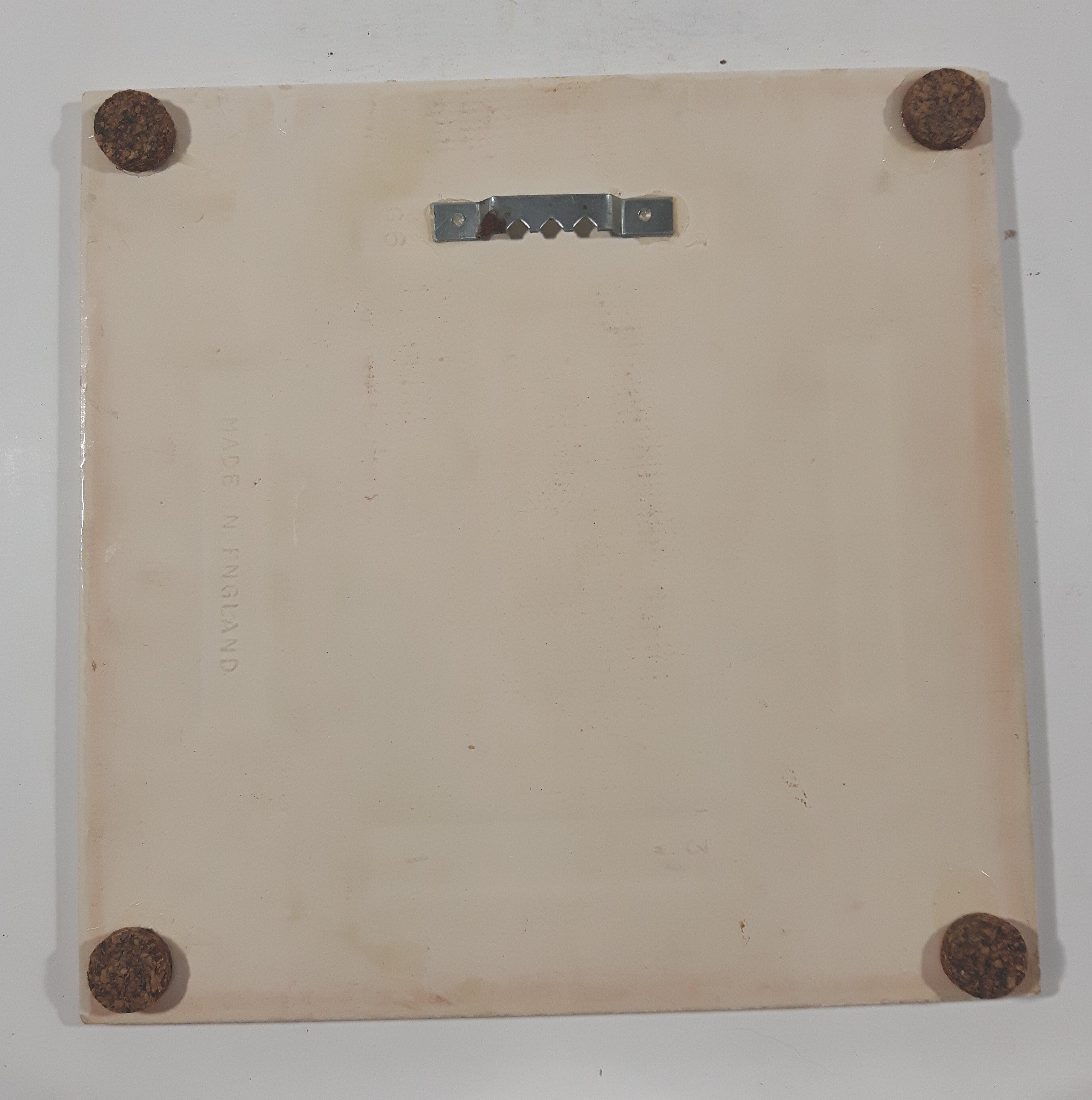 Antique Thank you for dealing with Conestoga Auto Sales Ltd 6" x 6" Ceramic Tile Trivet Chilliwack, B.C. 8