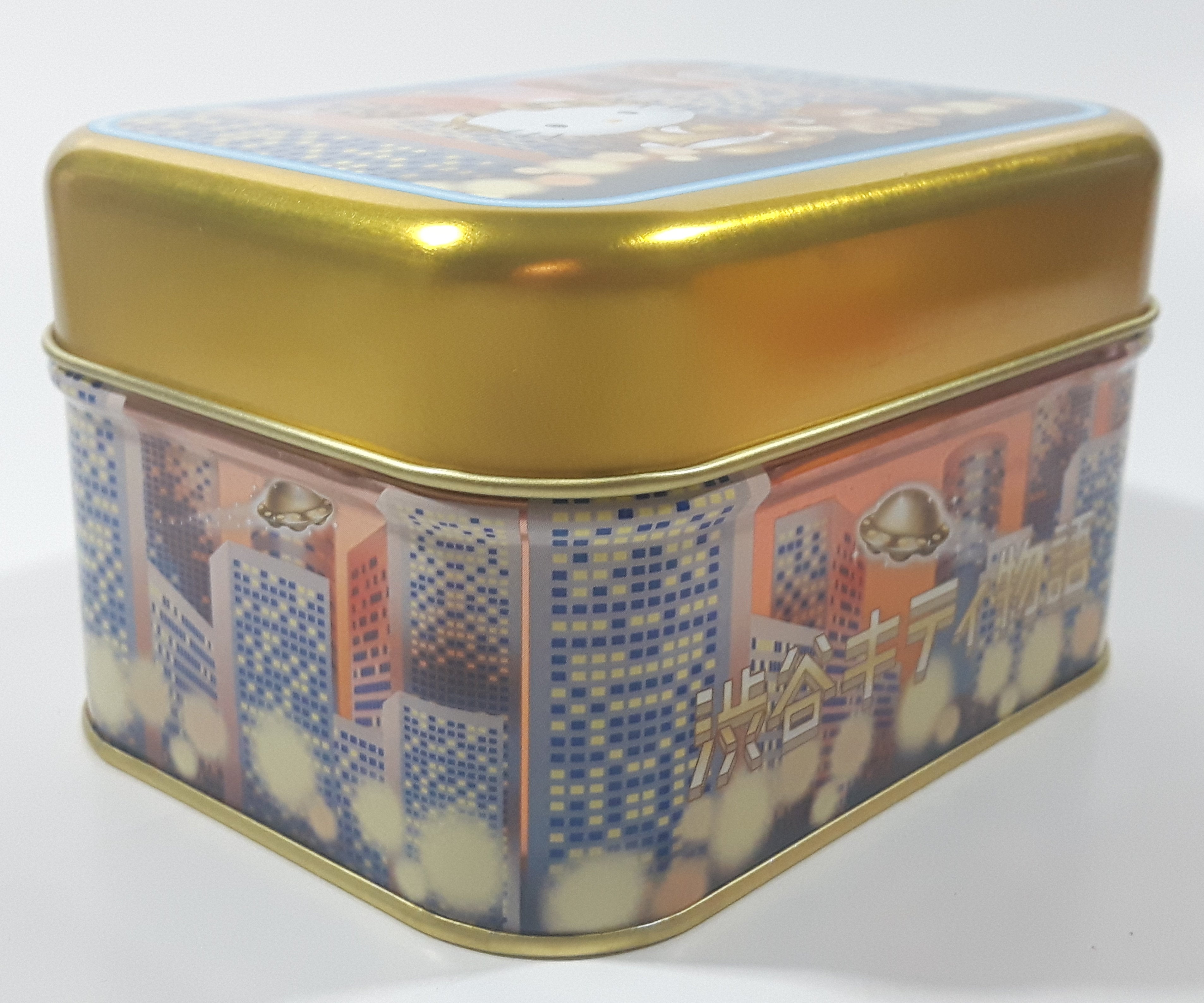 2000 Sanrio Hello Kitty Walking Her Dog Tin Metal Container 9
