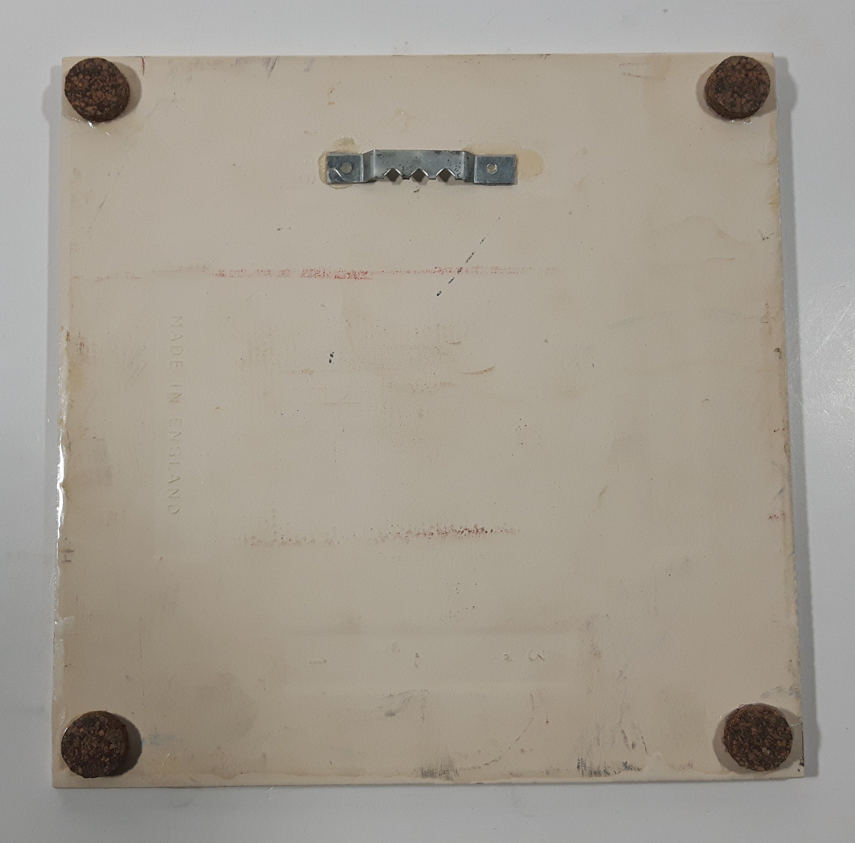 Antique Thank you for dealing with Conestoga Auto Sales Ltd 6" x 6" Ceramic Tile Trivet Chilliwack, B.C. 9