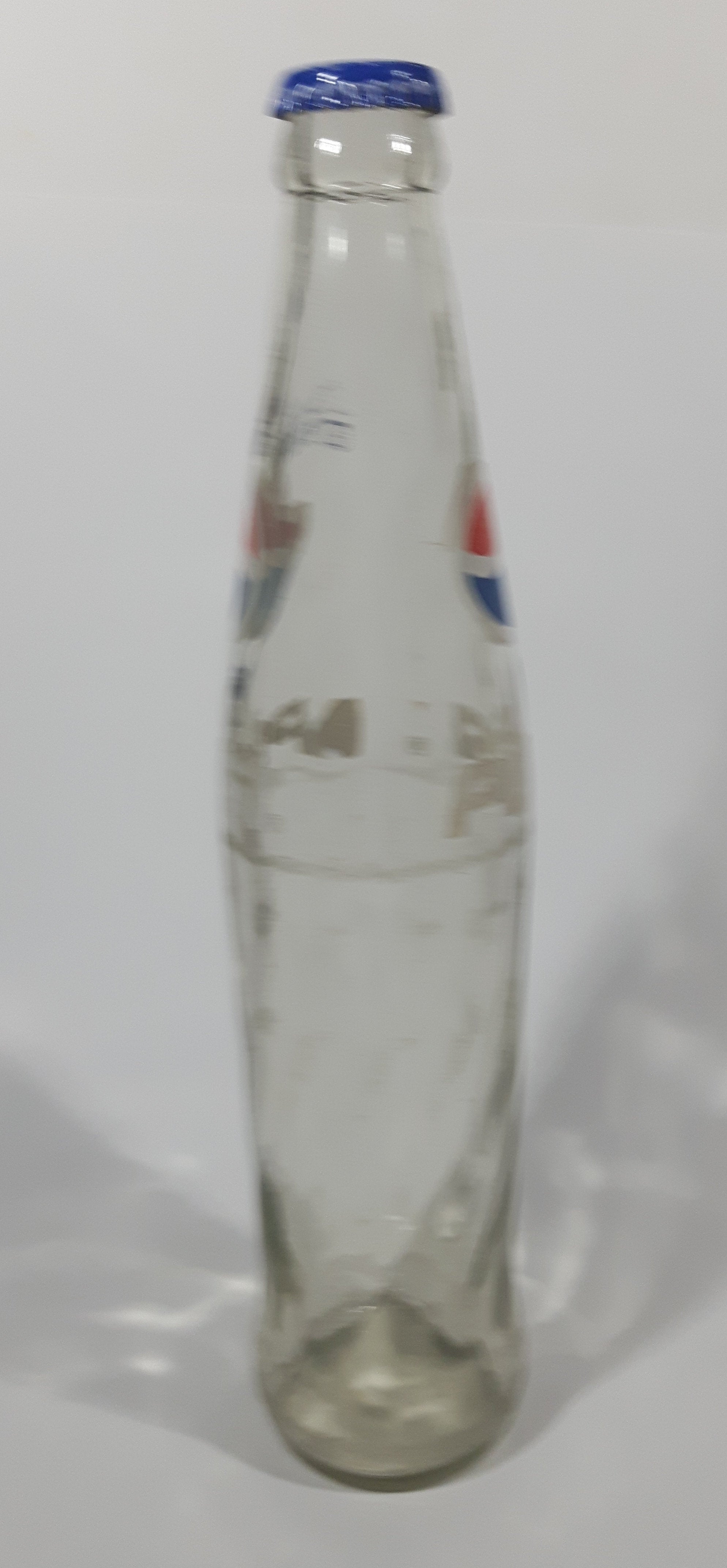 Vintage Pepsi Cola Tanzania 350mL 10 1/4" Tall Swirl Glass Bottle with Cap 7