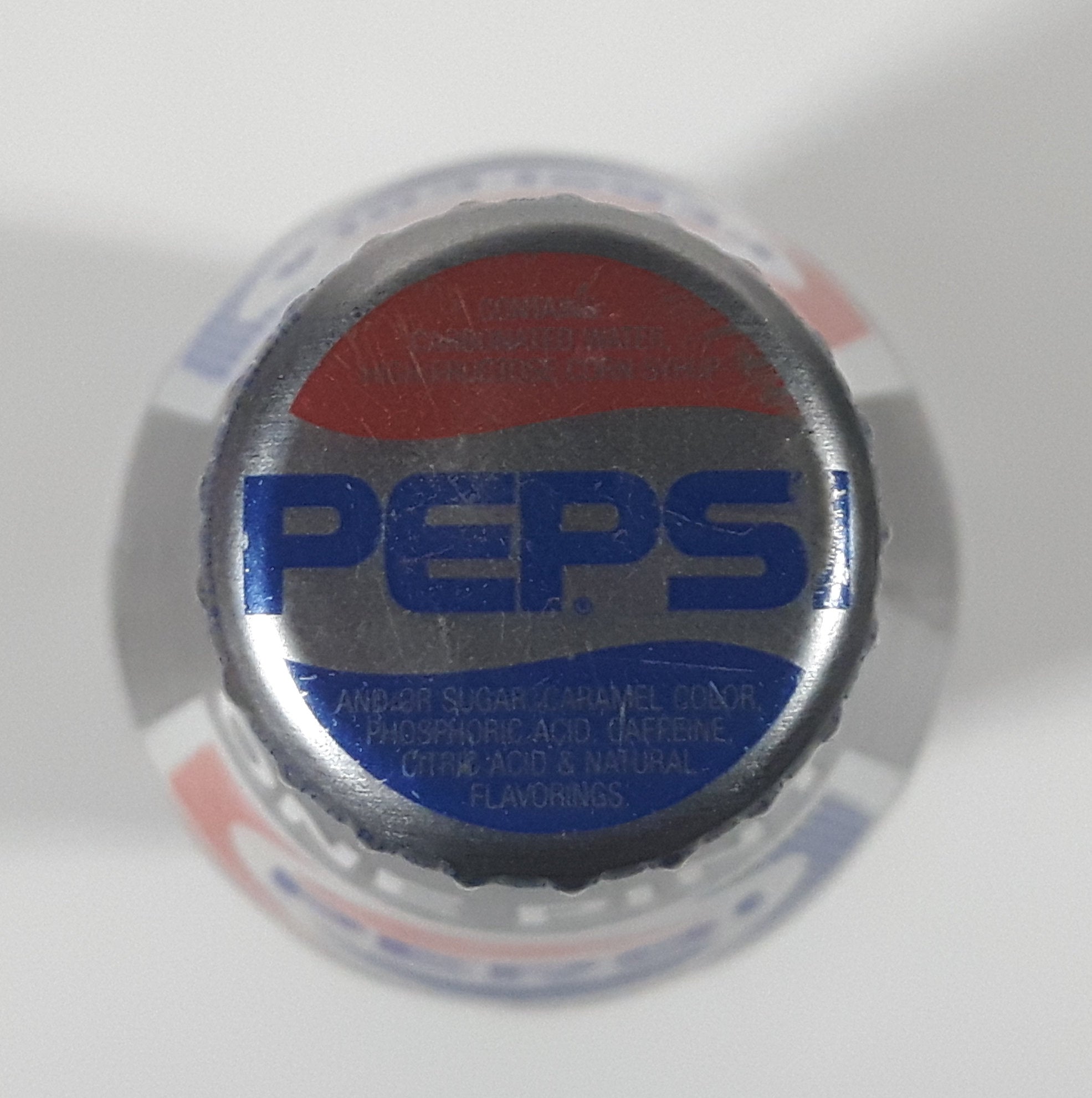 Vintage 1970s Pepsi-Cola Pepsi One Pint 16 Fl oz 473mL 11" Clear Glass Money Back Bottle Still Full 9