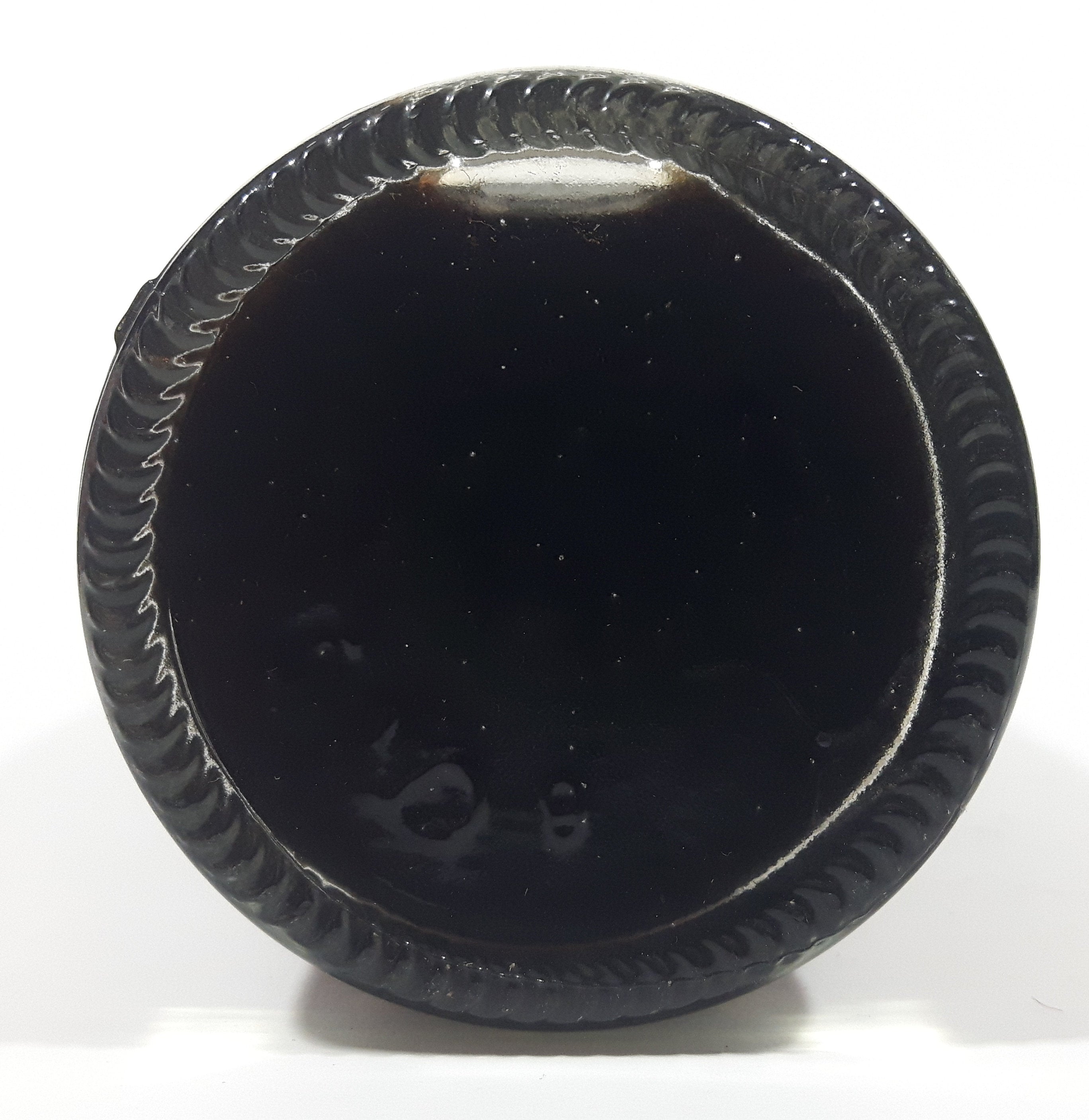 Vintage 1970s Pepsi-Cola Pepsi One Pint 16 Fl oz 473mL 11" Clear Glass Money Back Bottle Still Full 10