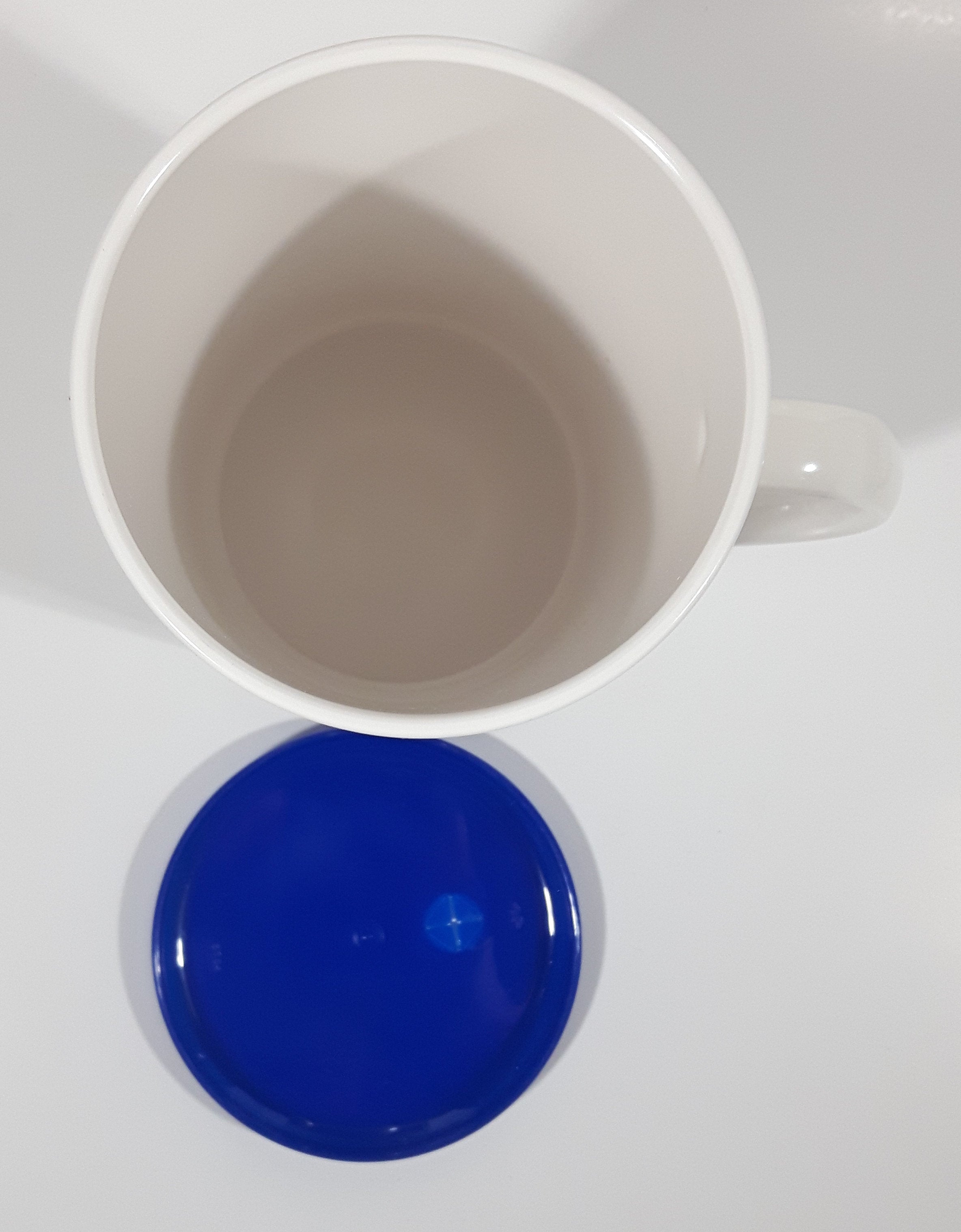 Vintage Pepsi Comeback Cup 6 1/2" Tall Plastic Travel Mug Cup with Lid 12