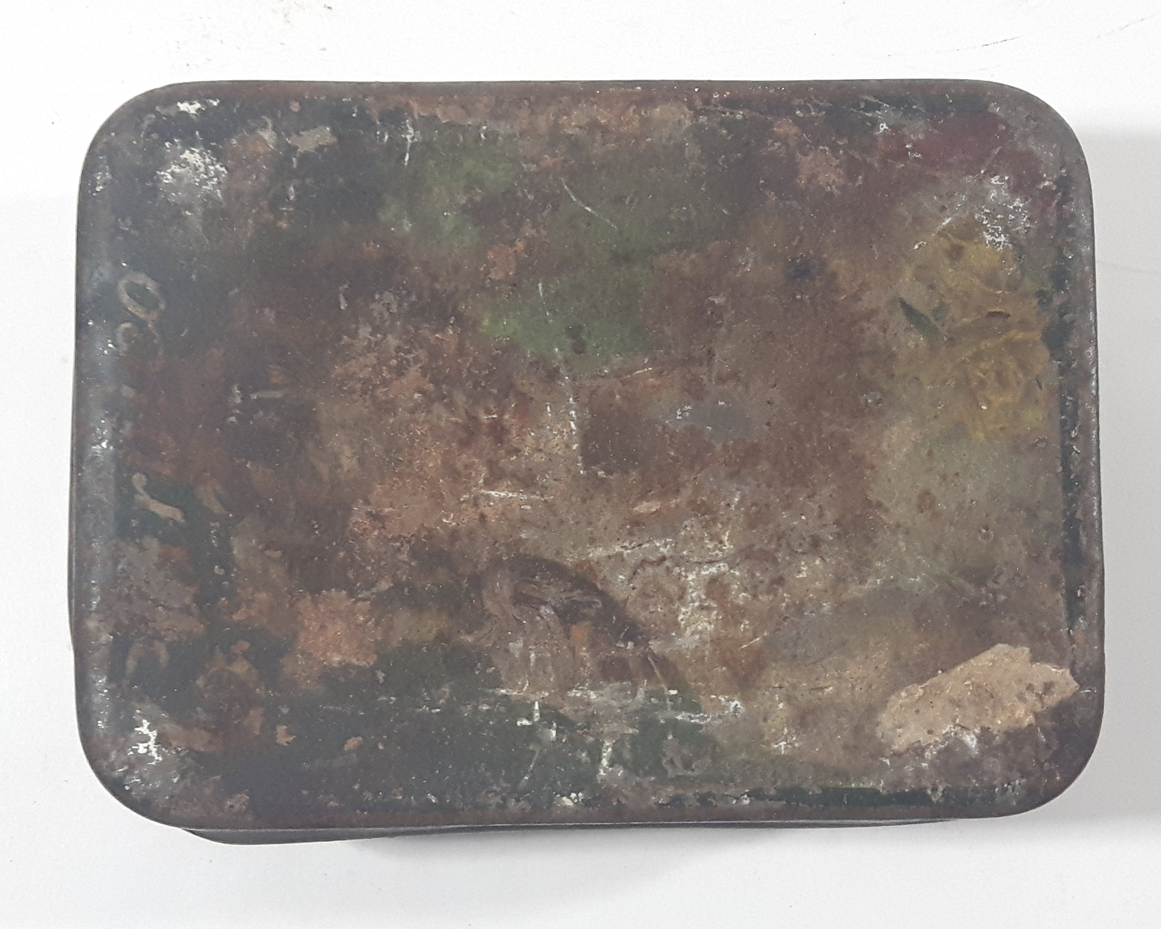 Antique Clarnico London England Tin Metal Container 18