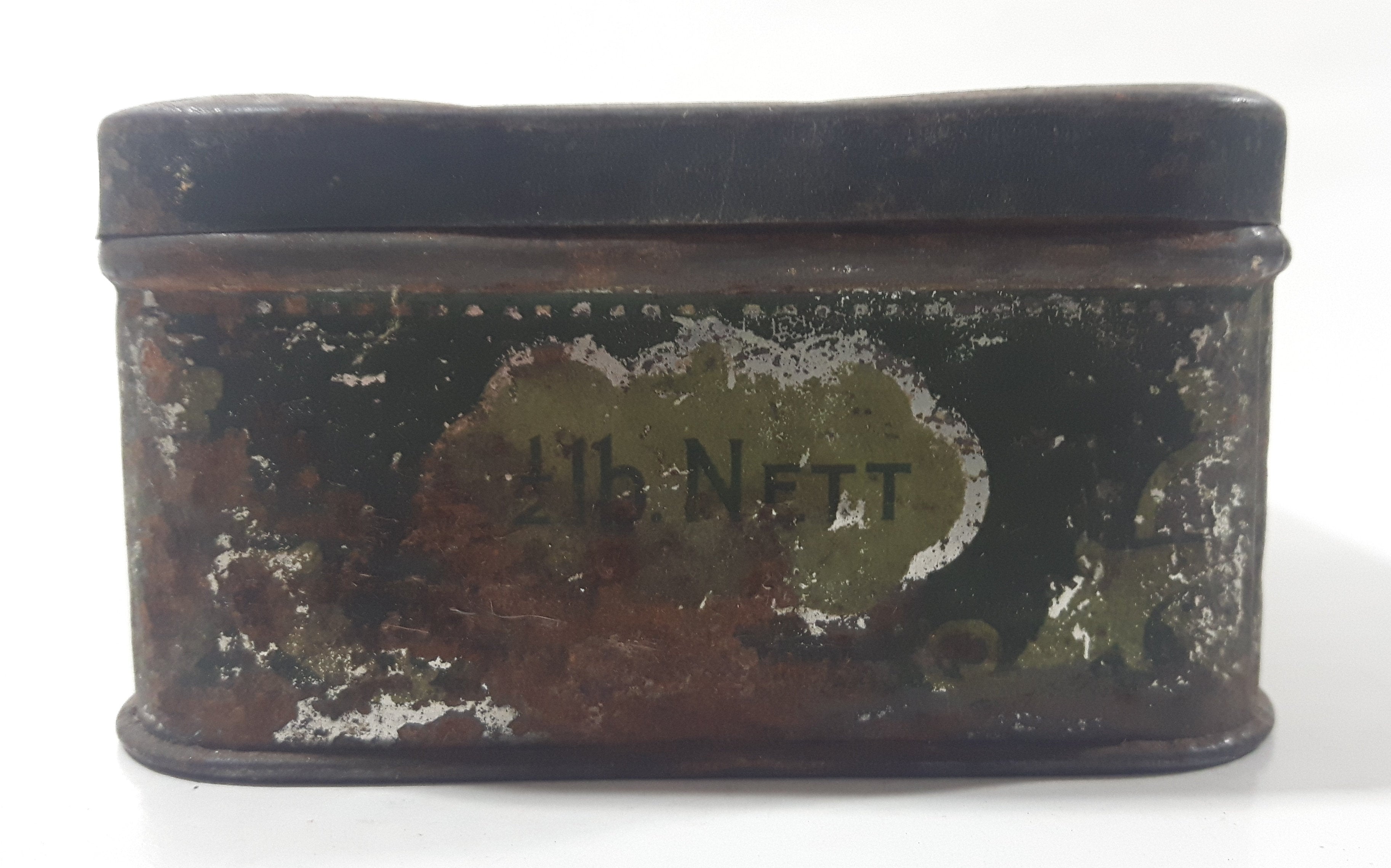 Antique Clarnico London England Tin Metal Container 5