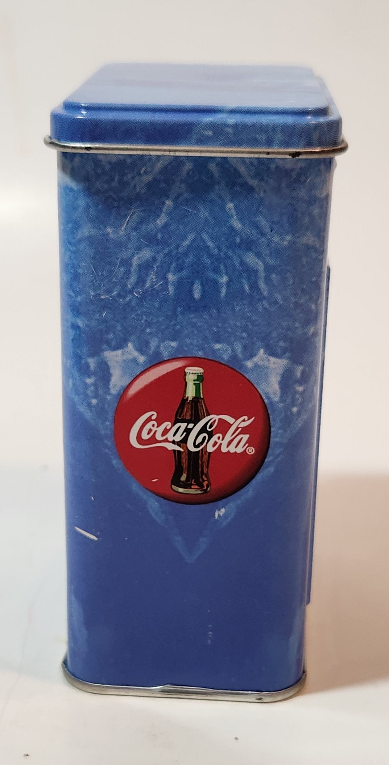 1998 Coca Cola 2 Packs of Polar Bear Themed Bicycle Playing Cards Never Opened in Embossed Tin Metal Container 9