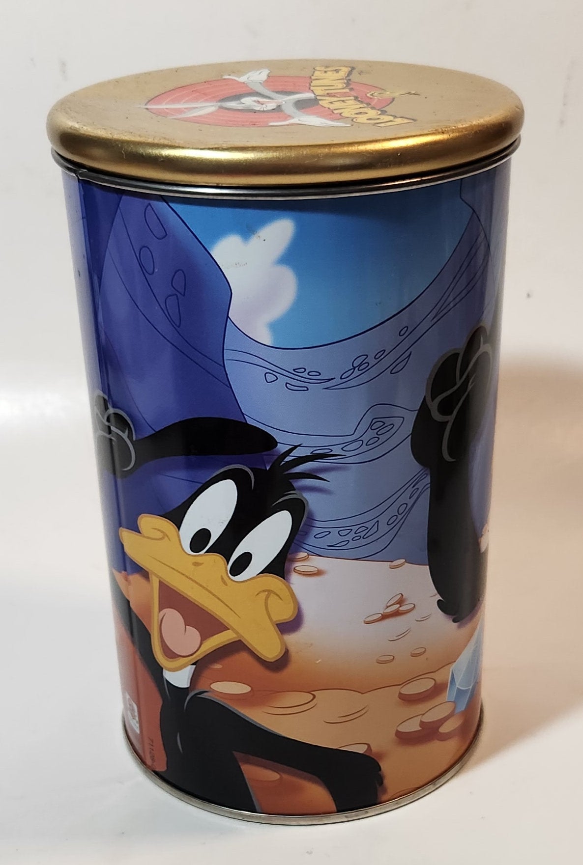 2006 Warner Bros. Looney Tunes #2 of 5 Daffy Duck Tin Metal Canister 5